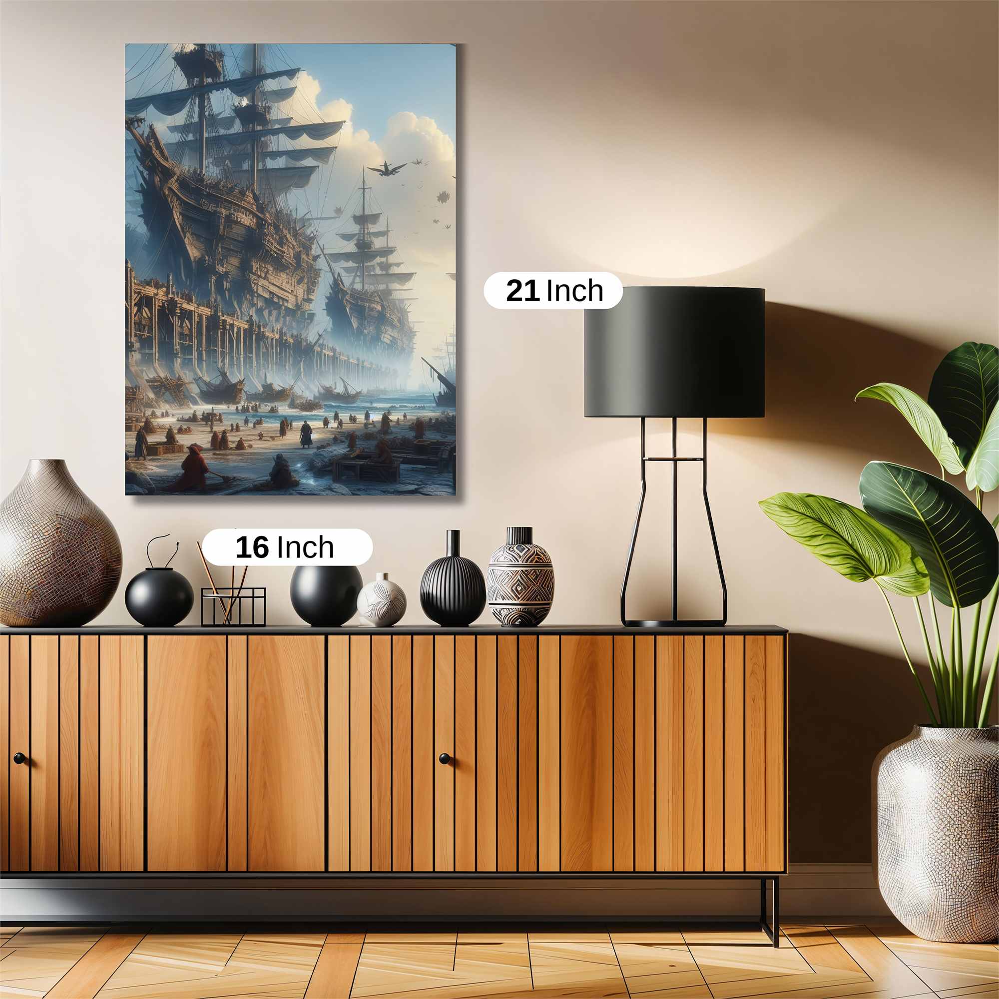 Pirate Haven Safe Wall Magnetic / M
