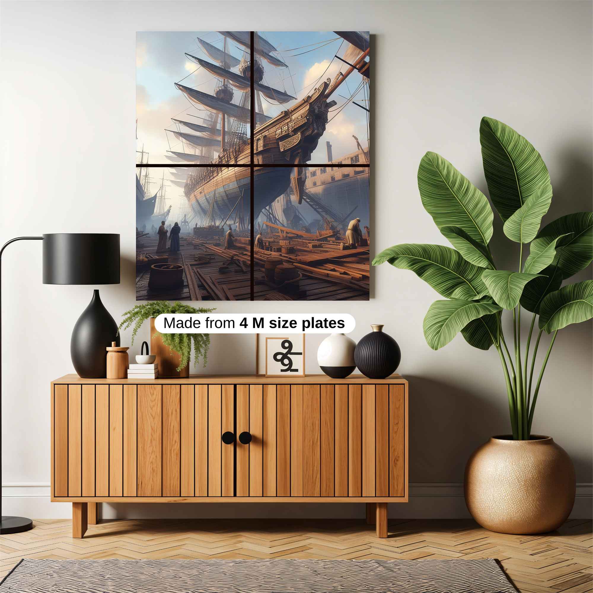 Pirate Serene Safe Wall Magnetic / M