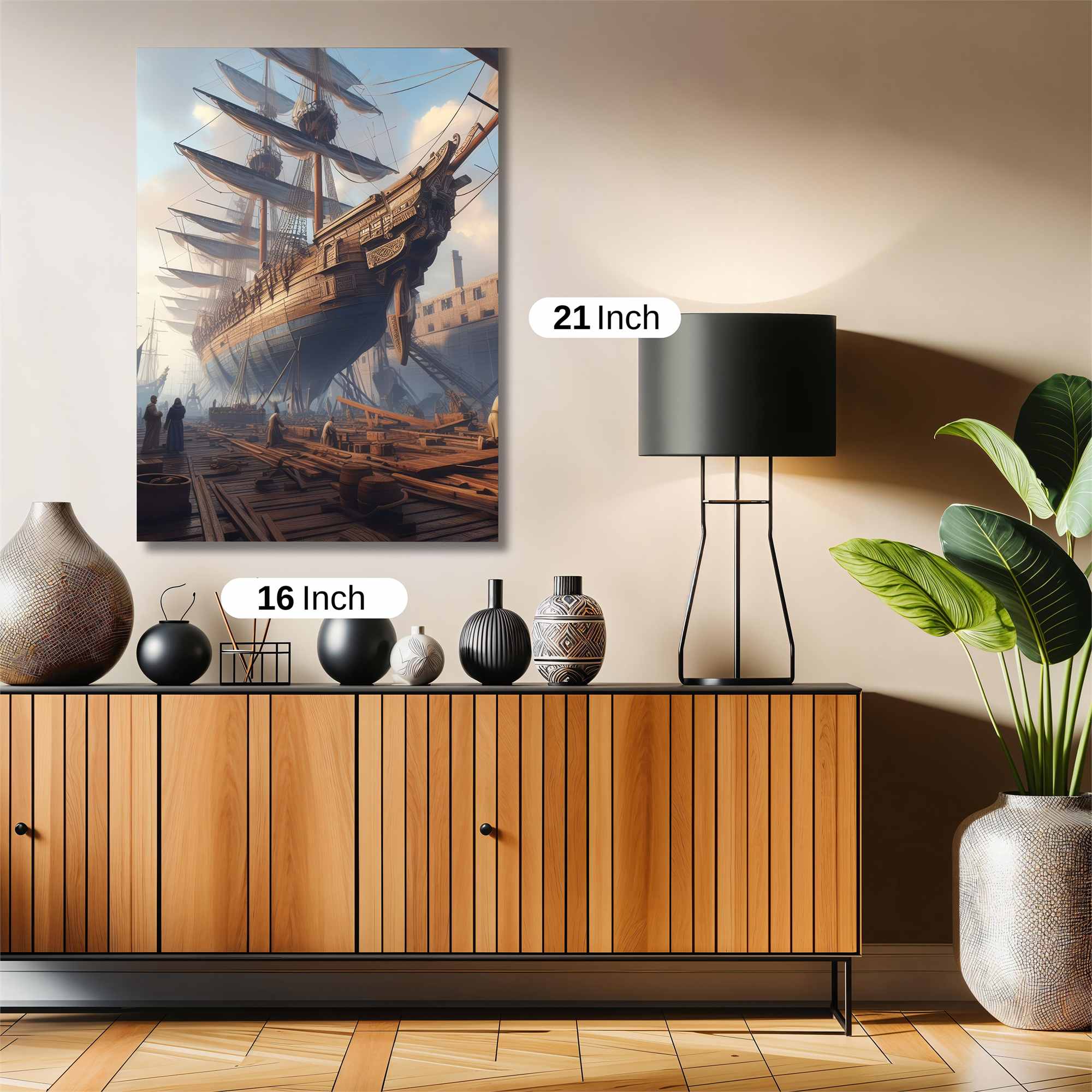 Pirate Serene Safe Wall Magnetic / M