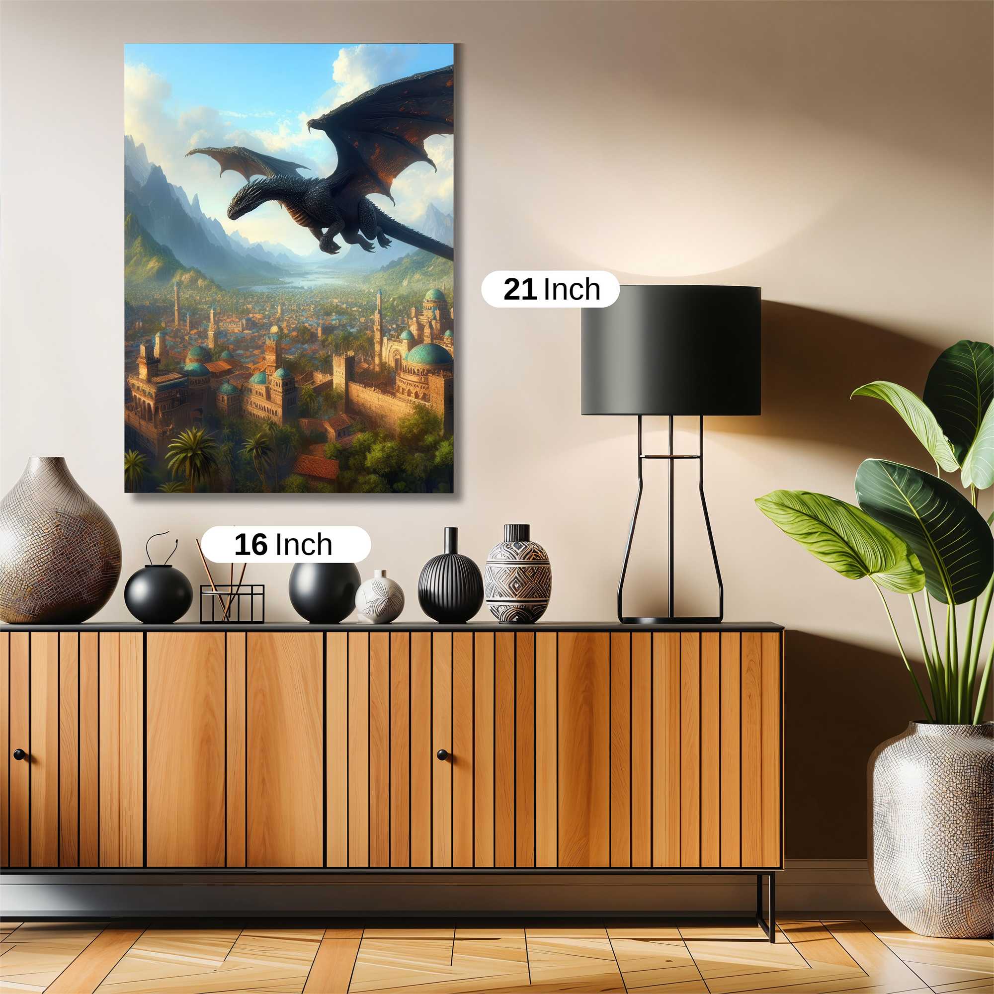 Dragon Serenity Safe Wall Magnetic / M