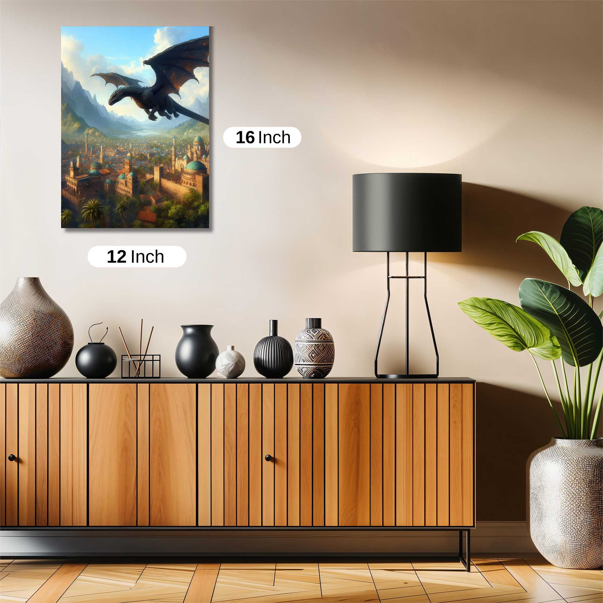 Dragon Serenity Safe Wall Magnetic / M