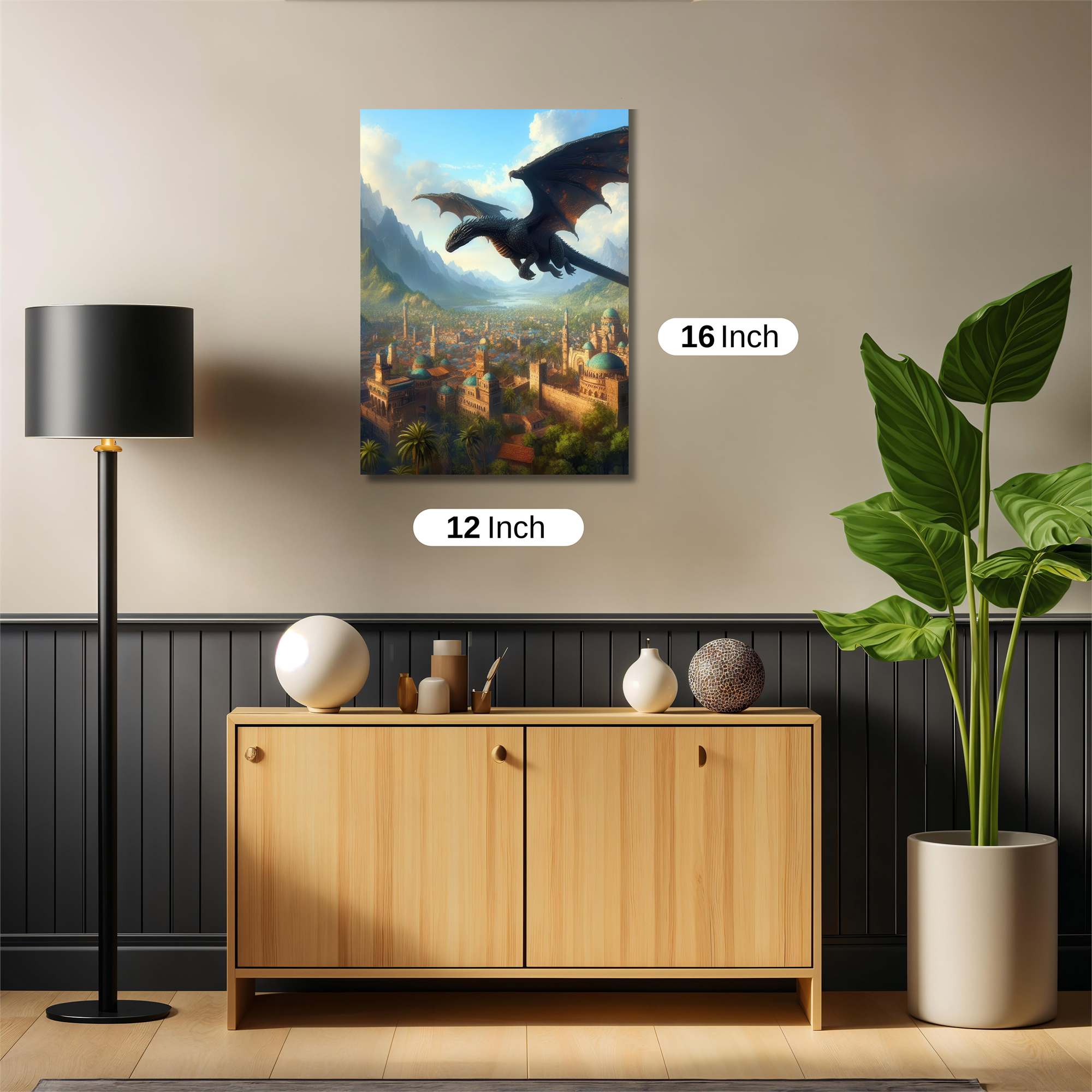 Dragon Serenity Safe Wall Magnetic / M