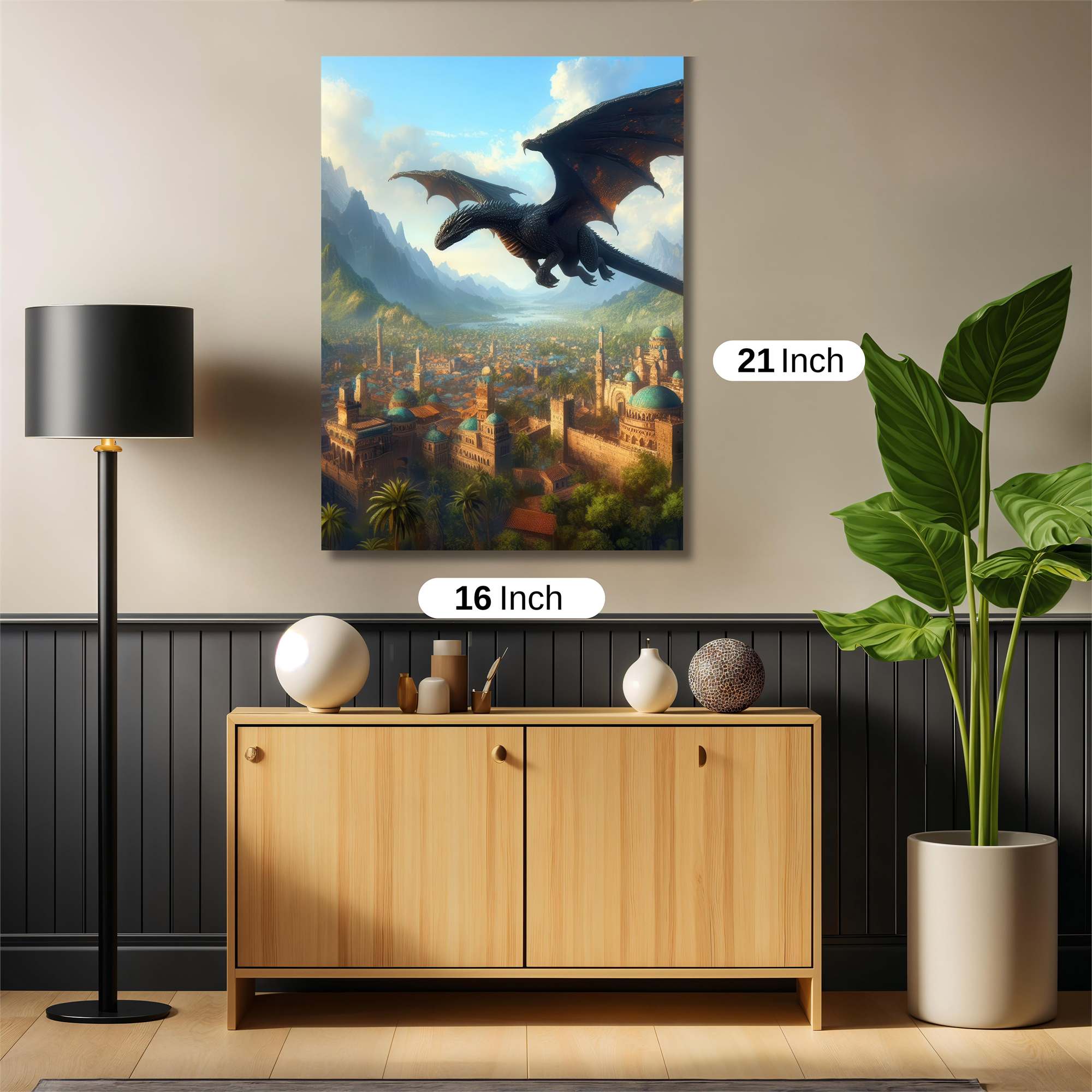 Dragon Serenity Safe Wall Magnetic / M