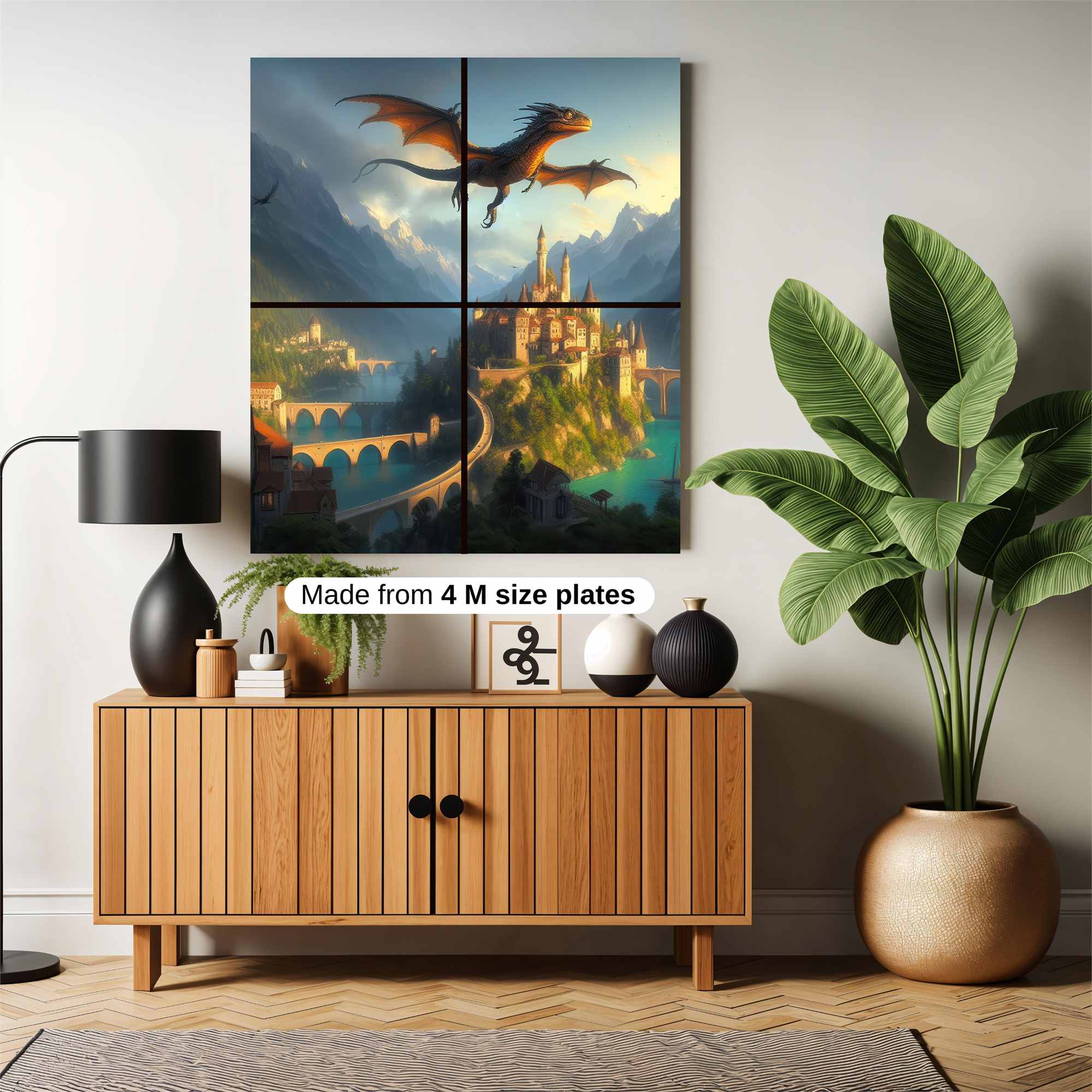 Dragon Majesty Safe Wall Magnetic / M