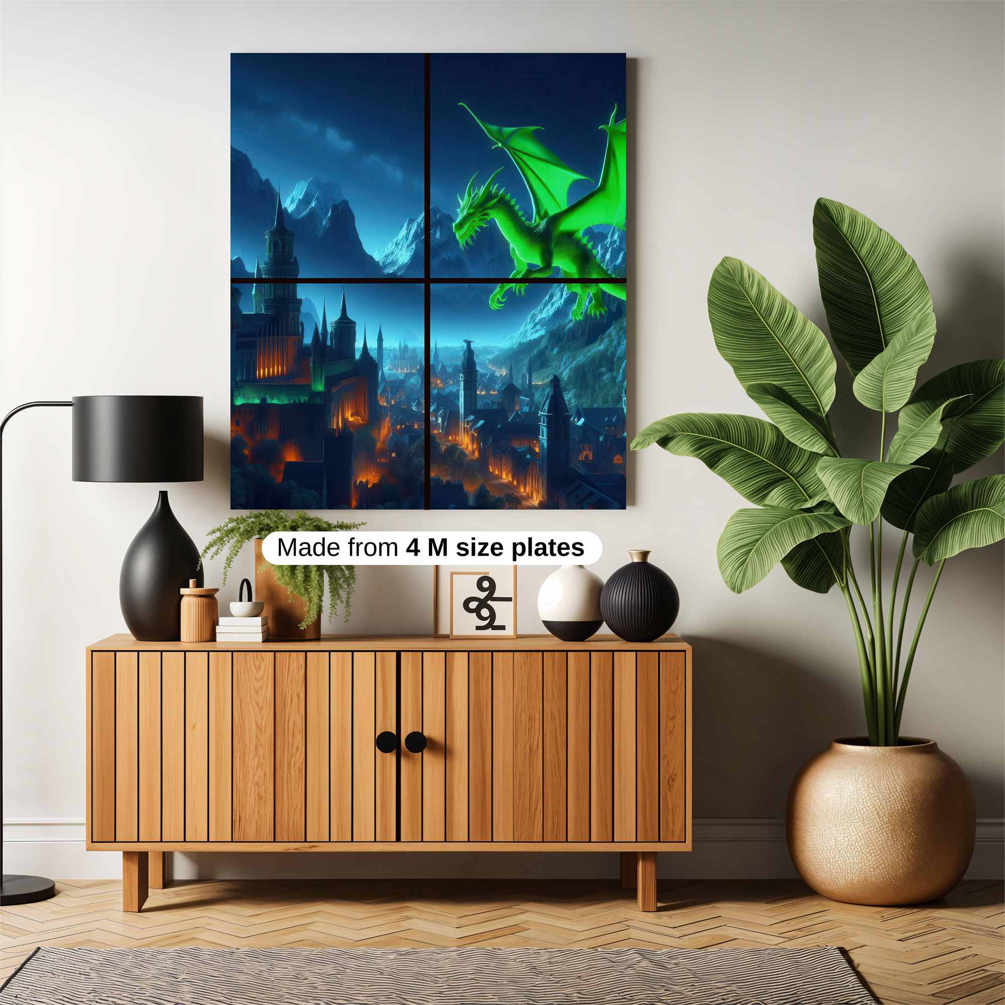 Dragon Majesty Safe Wall Magnetic / M