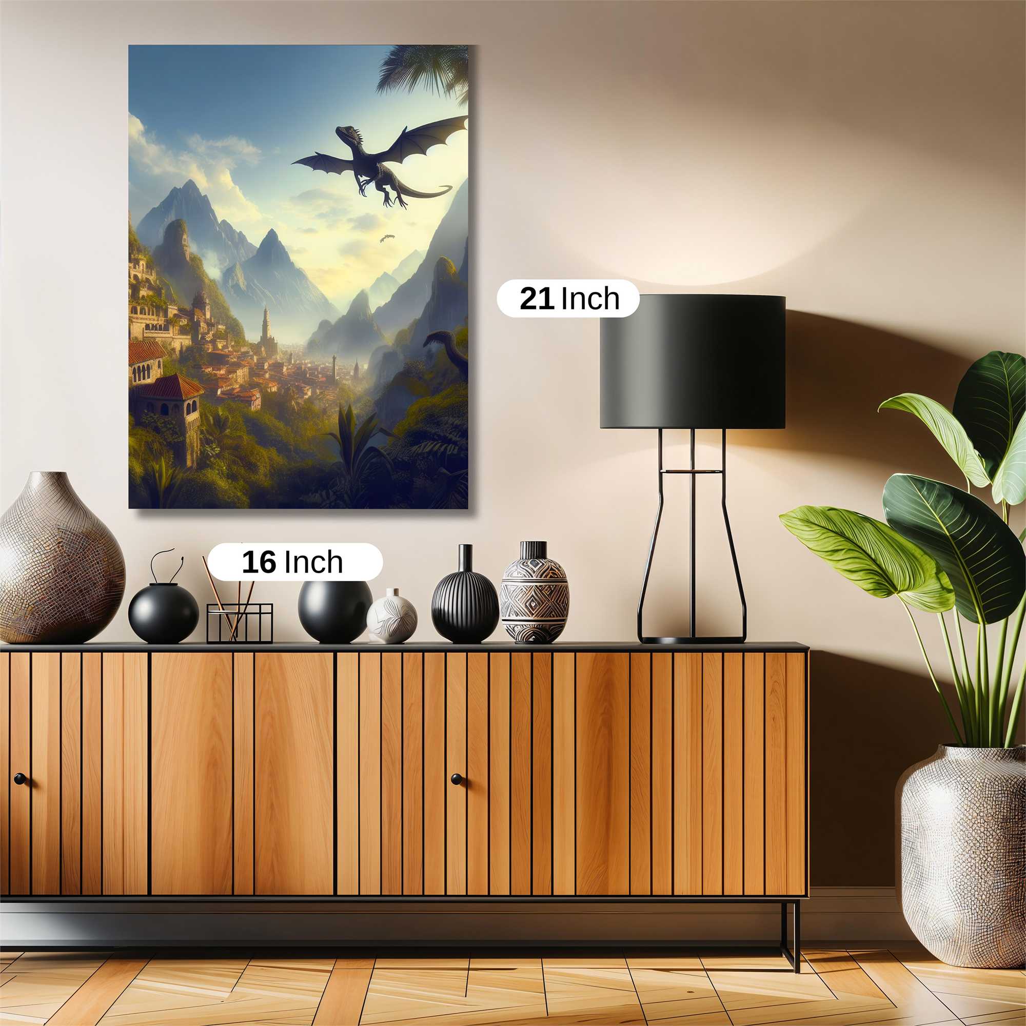 Dragon Serenity Safe Wall Magnetic / M