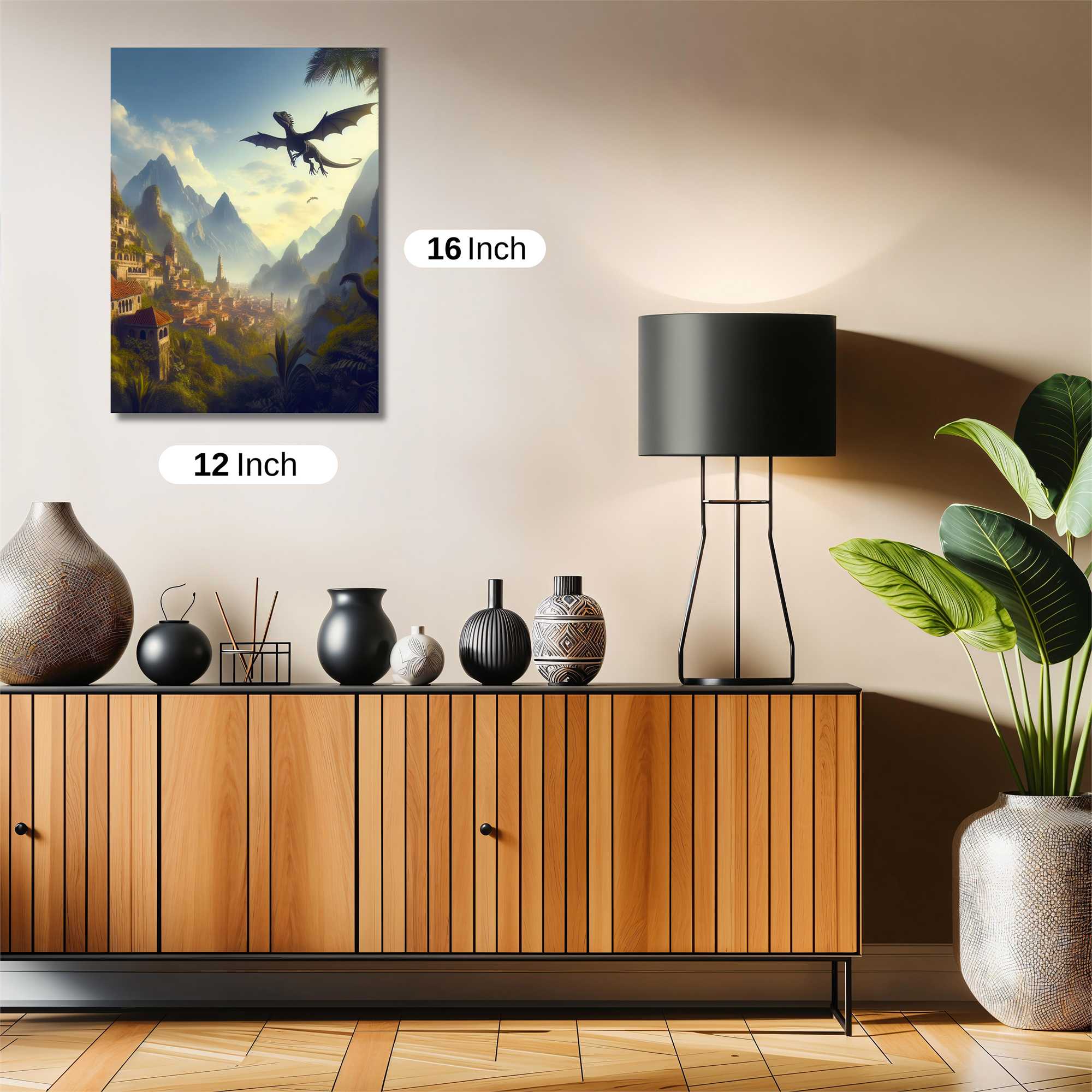 Dragon Serenity Safe Wall Magnetic / M