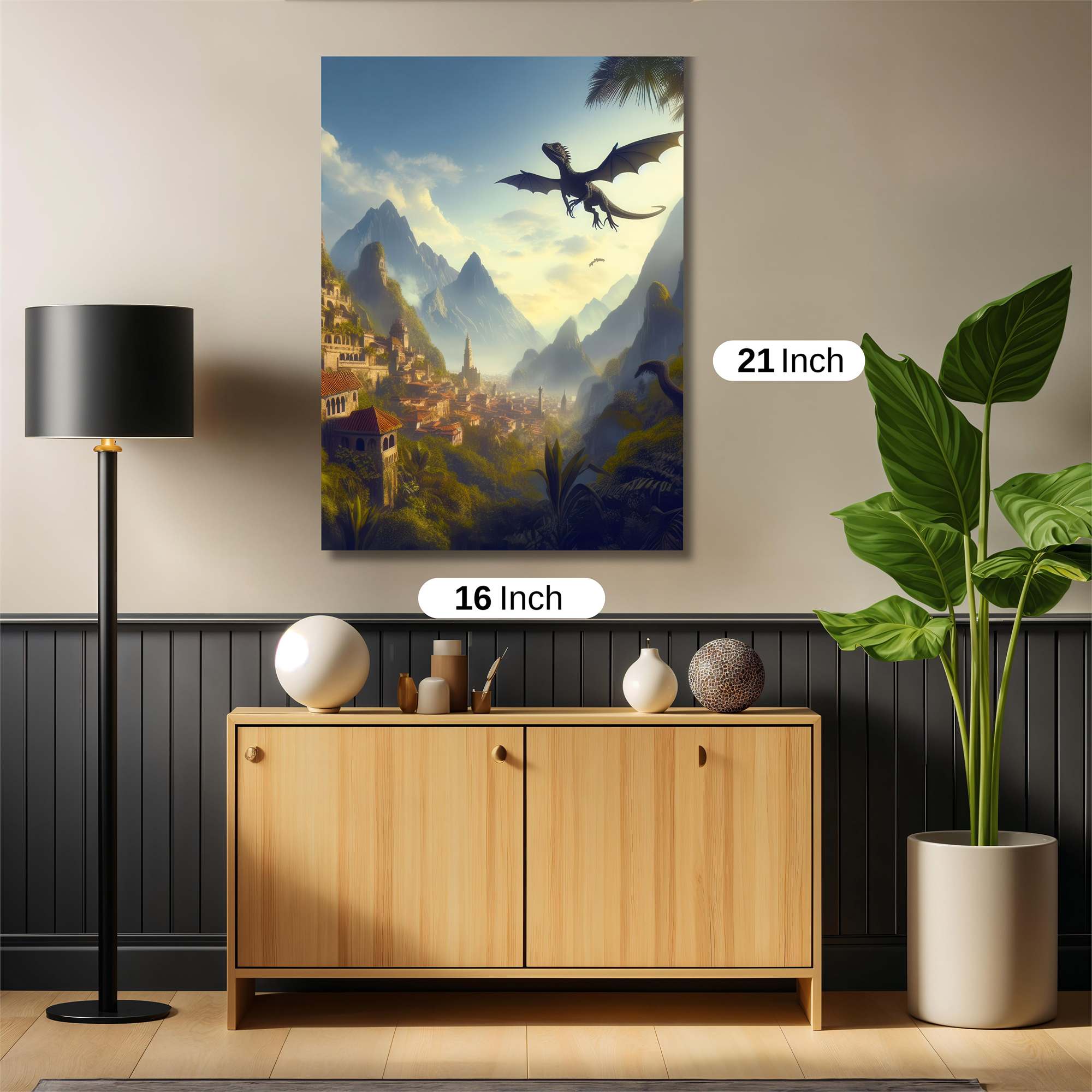Dragon Serenity Safe Wall Magnetic / M