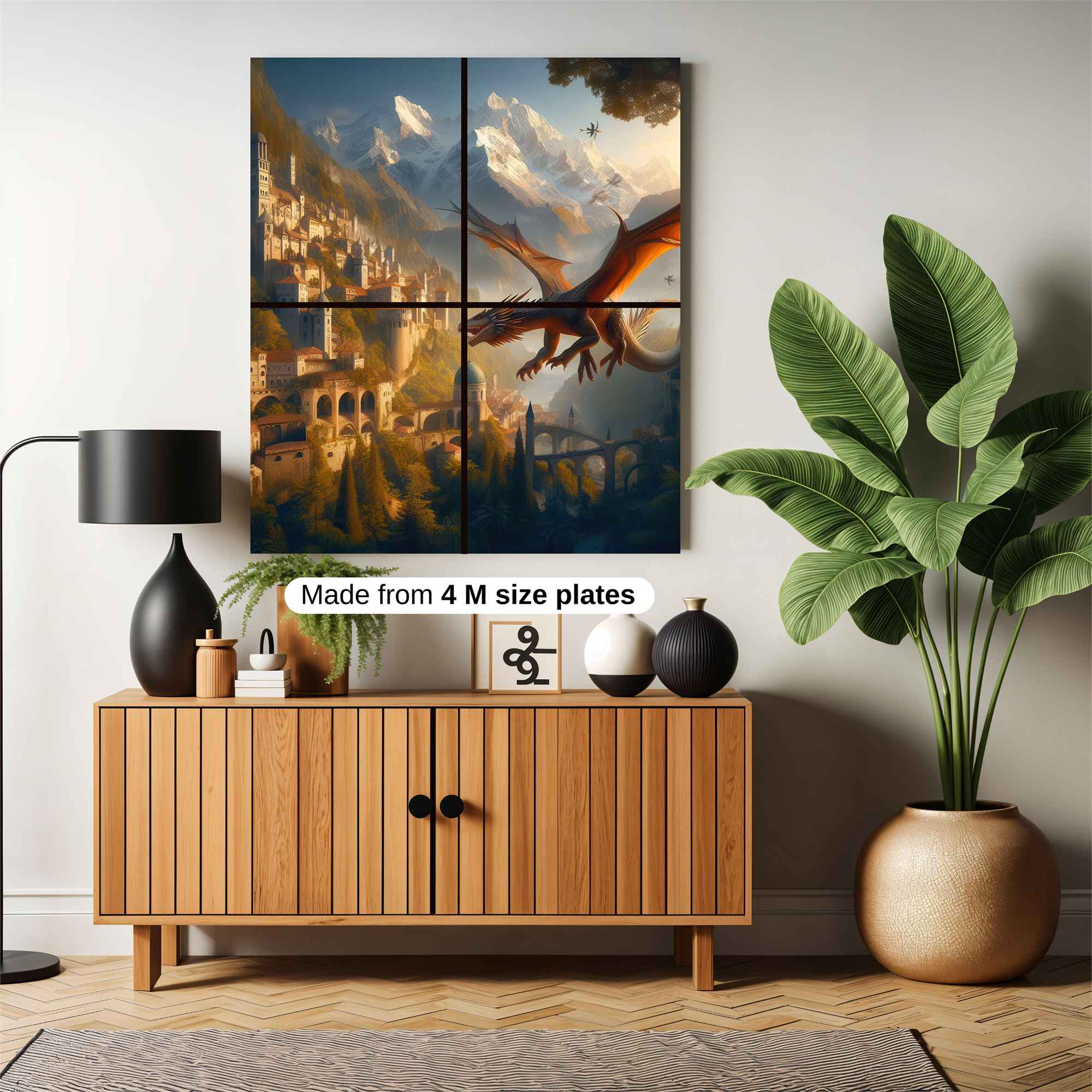 Dragon Serenity Safe Wall Magnetic / M