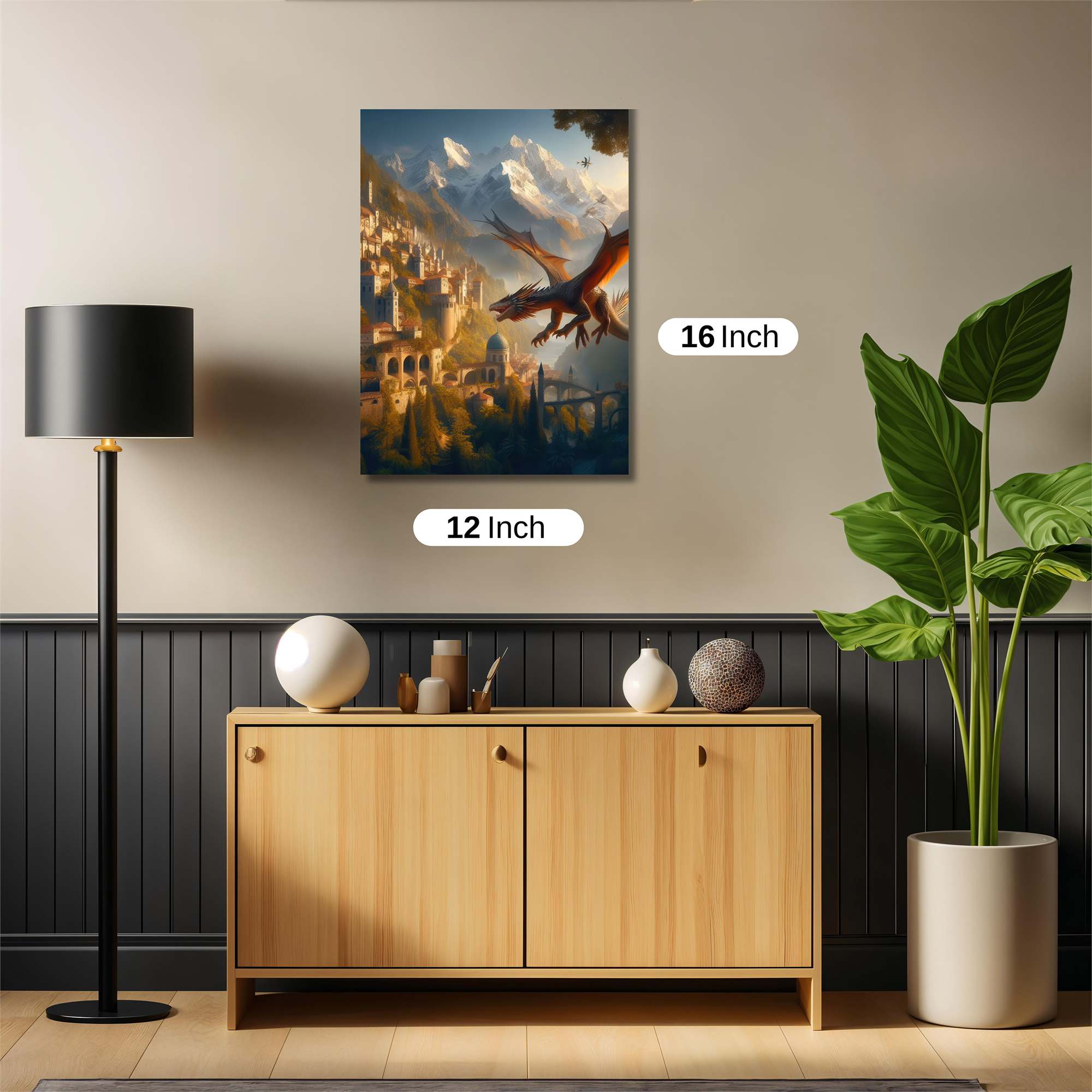 Dragon Serenity Safe Wall Magnetic / M