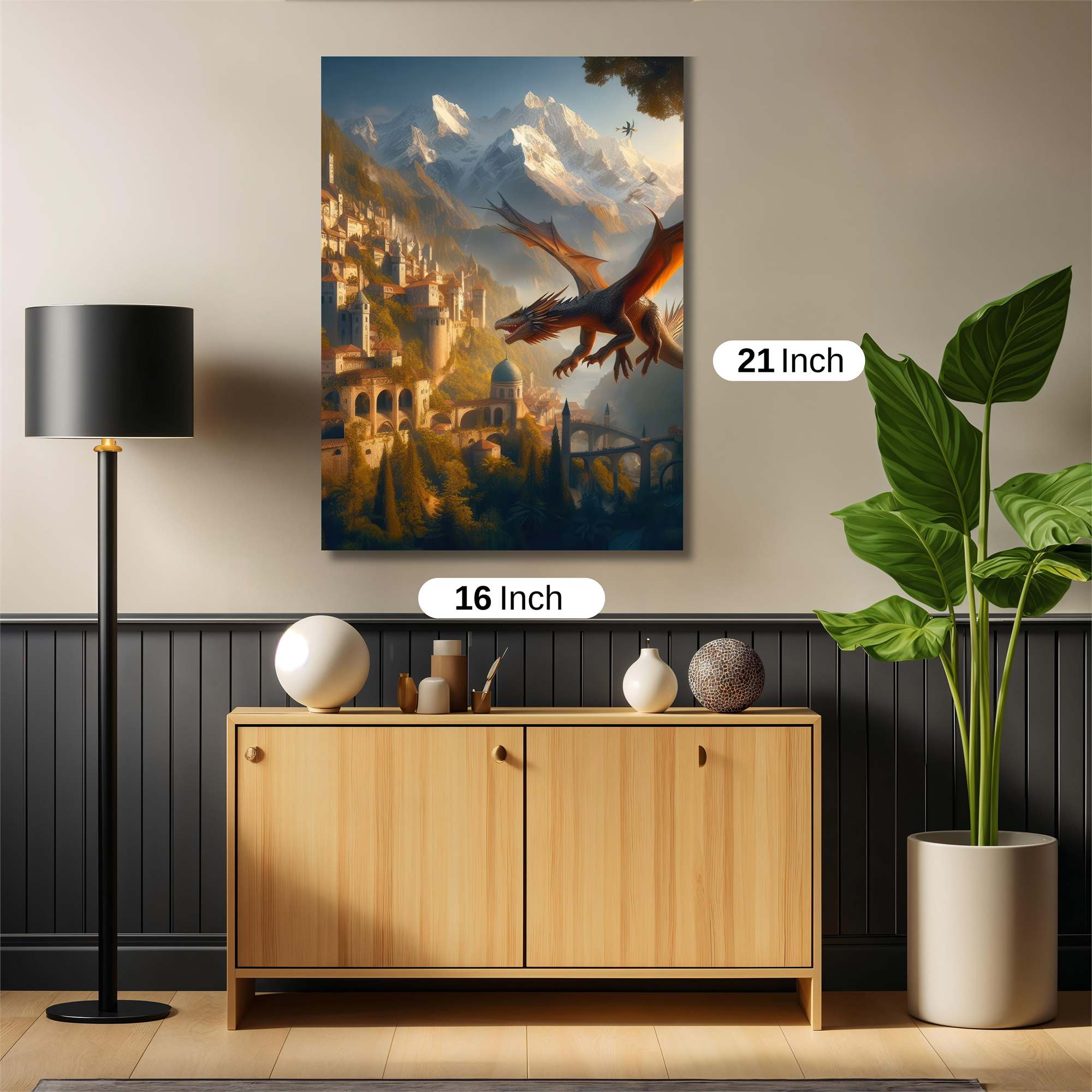 Dragon Serenity Safe Wall Magnetic / M