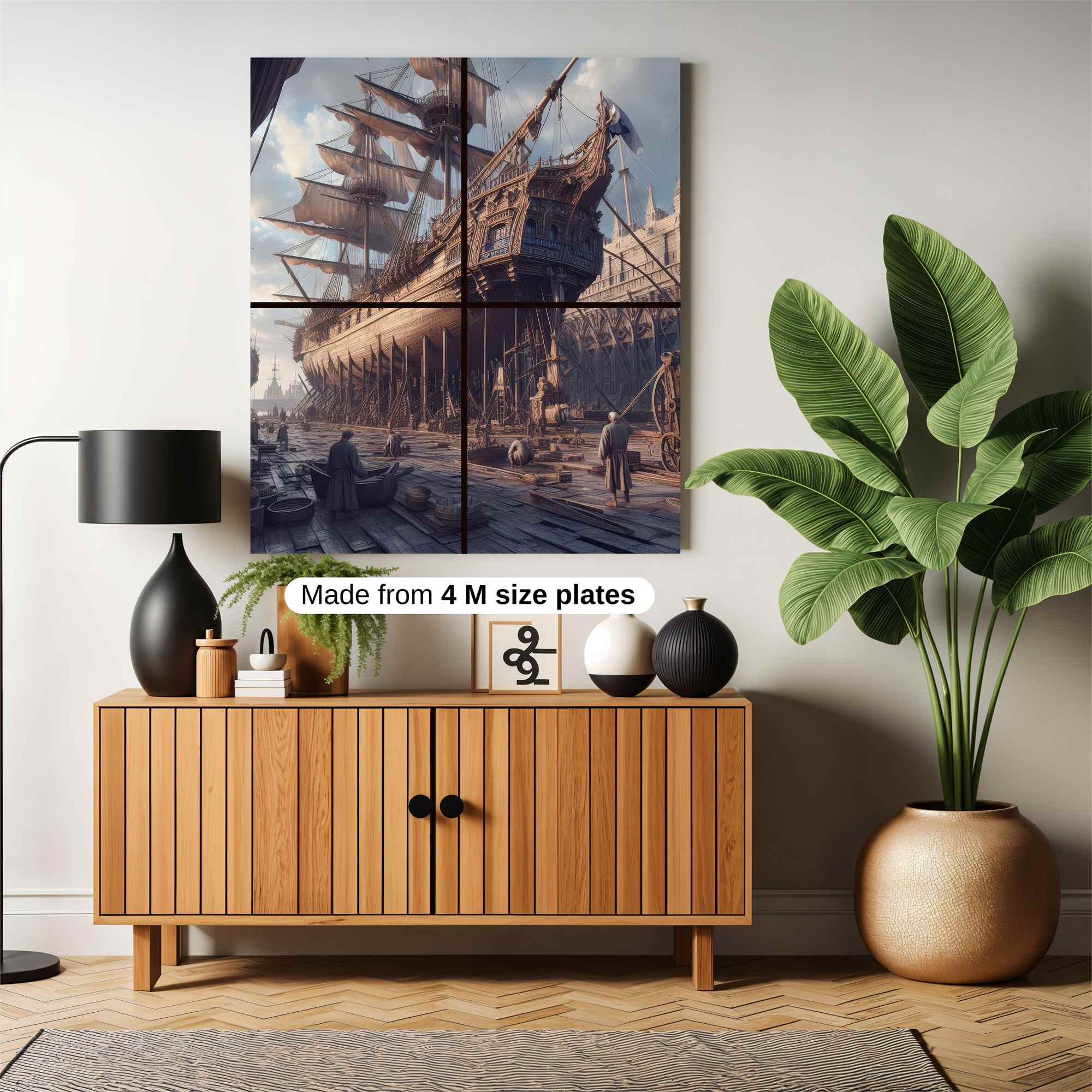 Pirate Haven Safe Wall Magnetic / M
