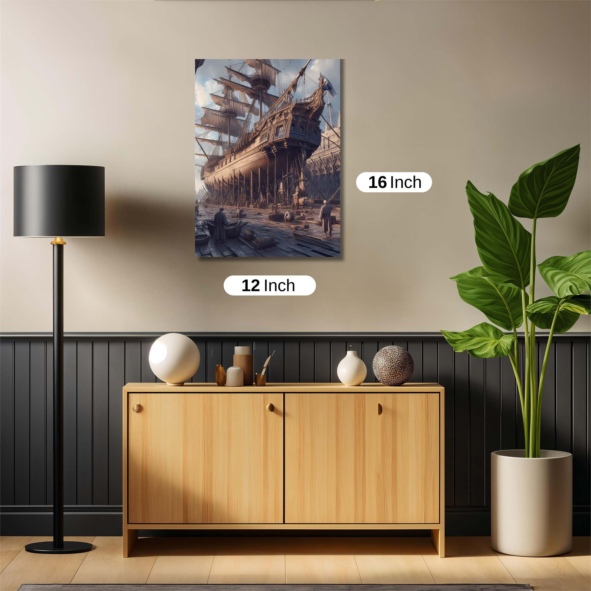 Pirate Haven Safe Wall Magnetic / M