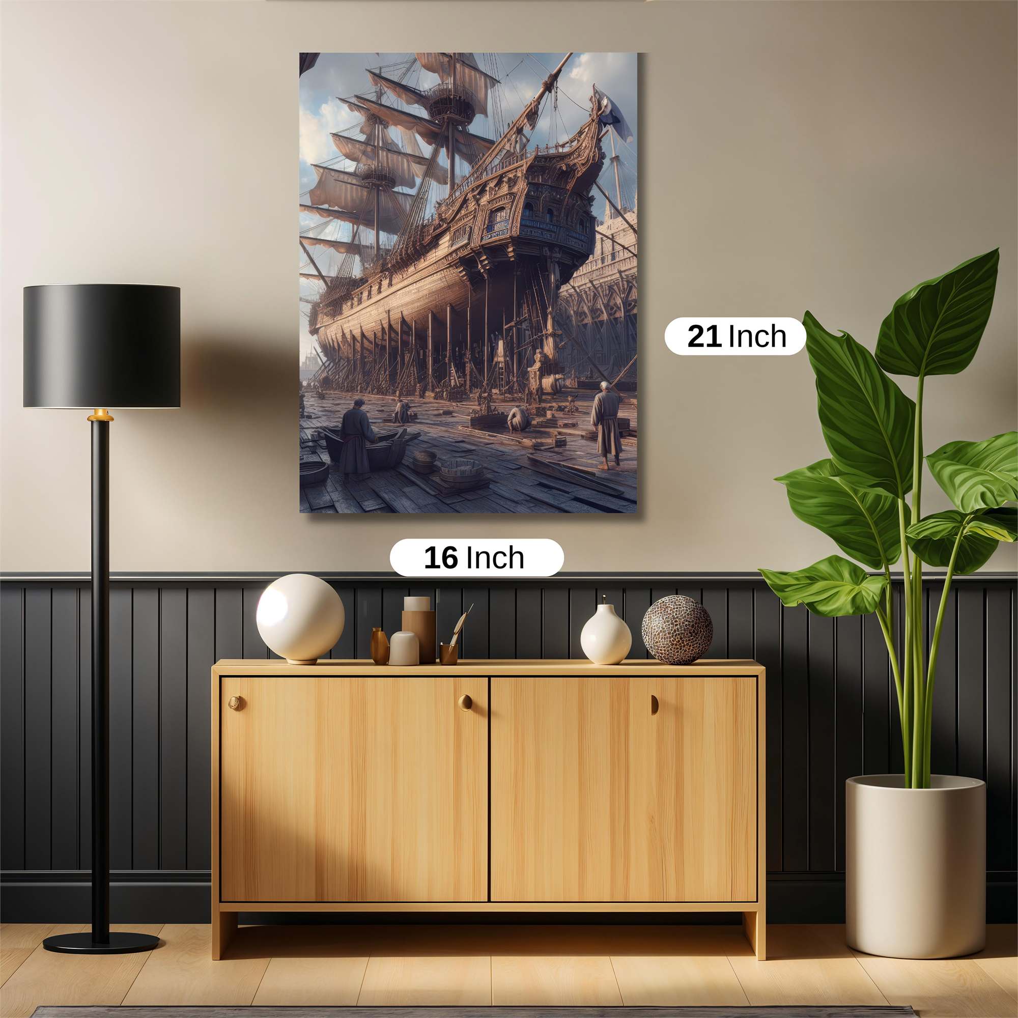 Pirate Haven Safe Wall Magnetic / M