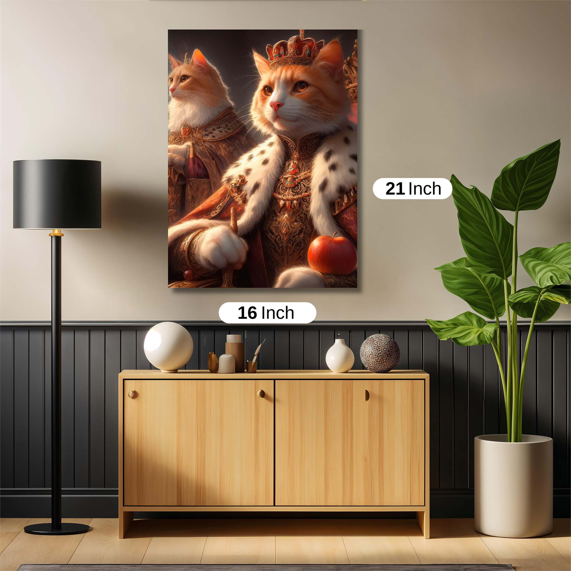 Regal Cats Safe Wall Magnetic / M