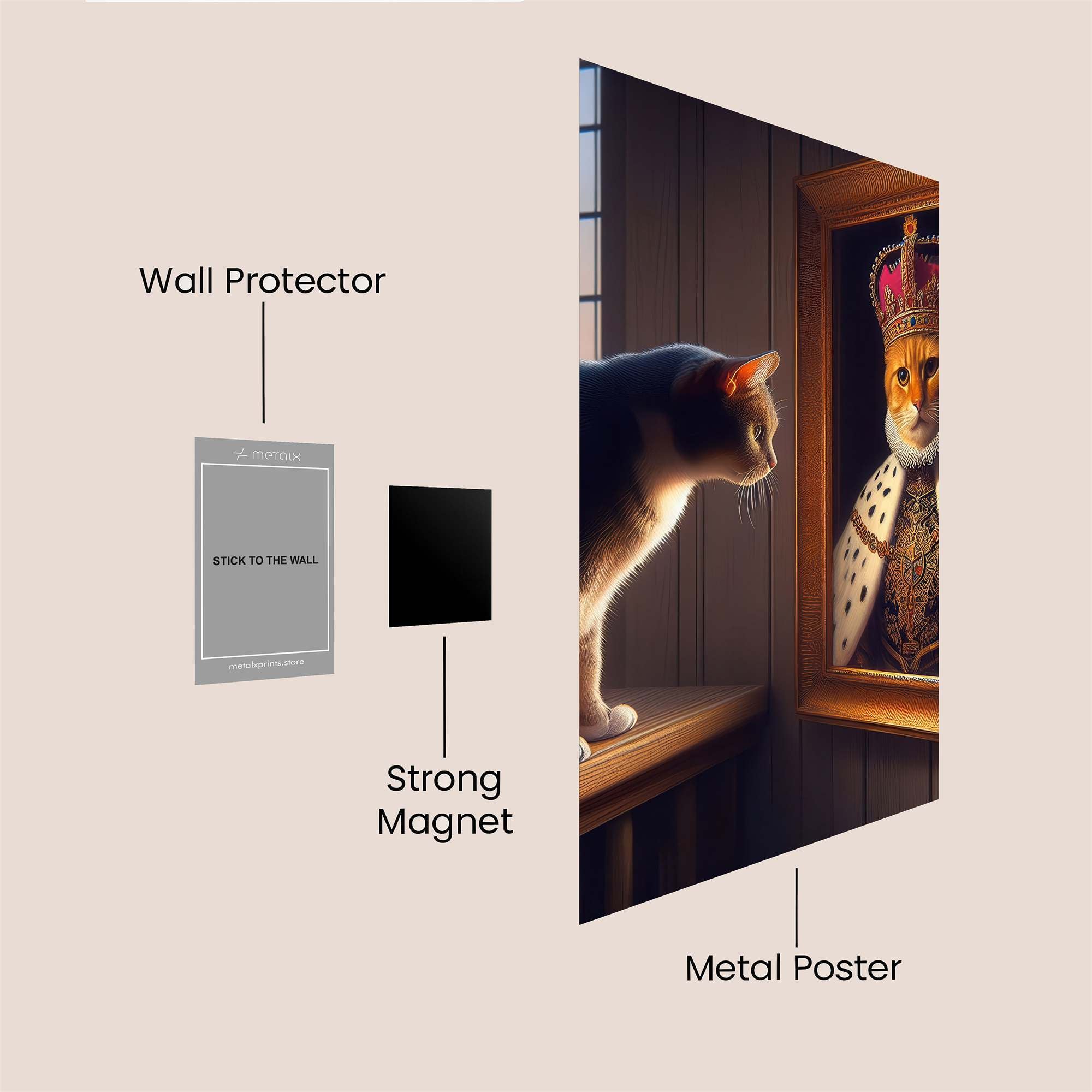 Regal Reflection Safe Wall Magnetic / M