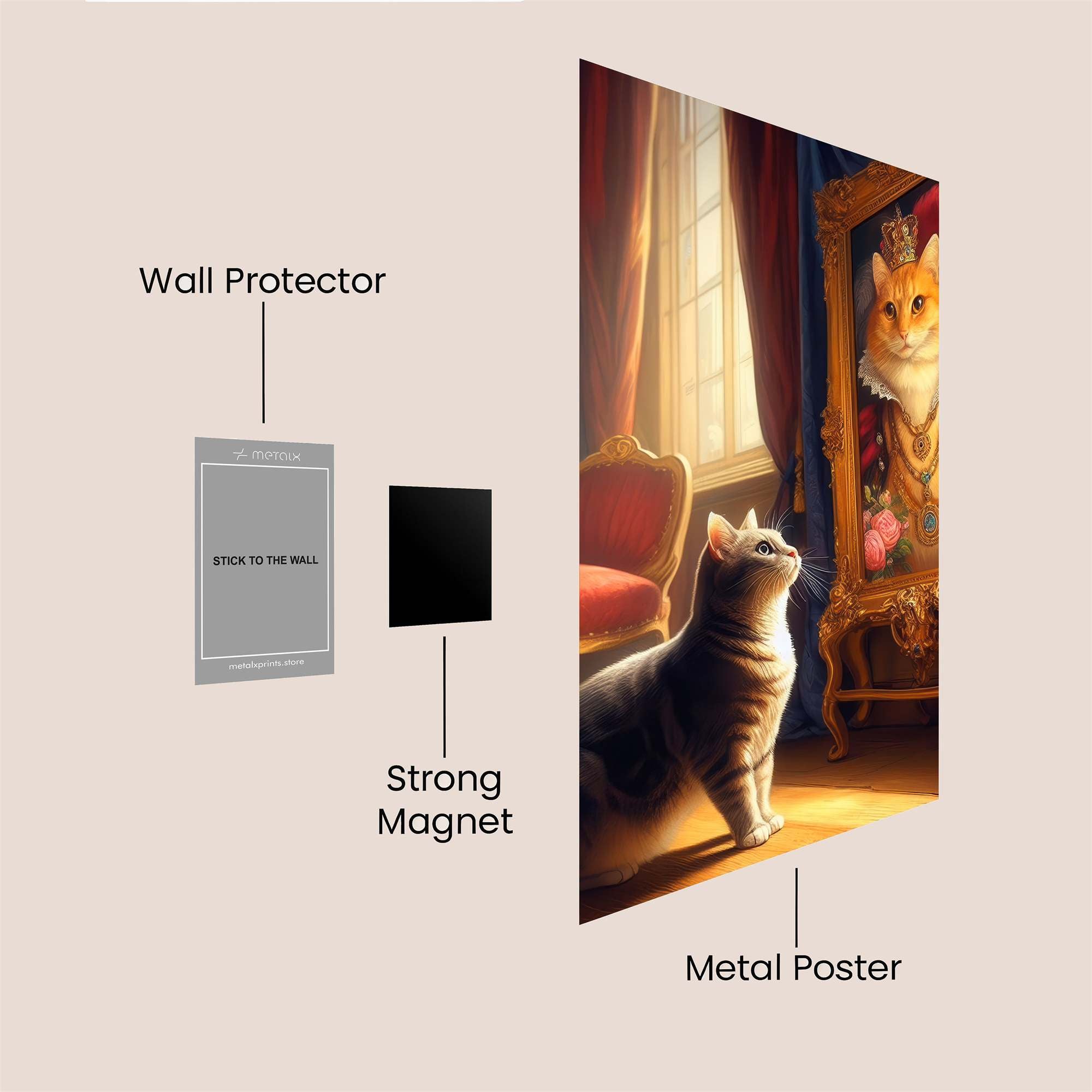 Regal Reflection Safe Wall Magnetic / M