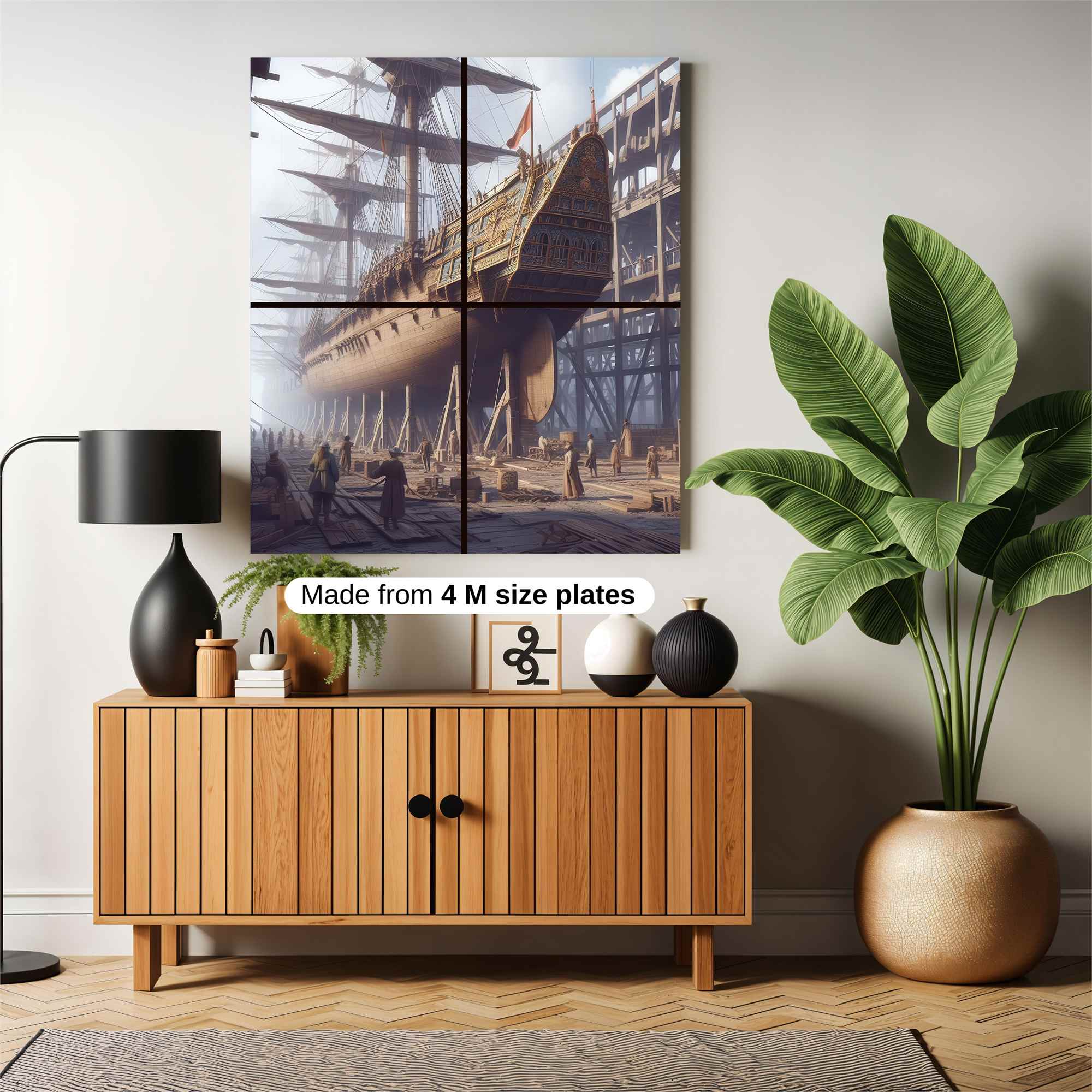 Galleon Dawn Safe Wall Magnetic / M