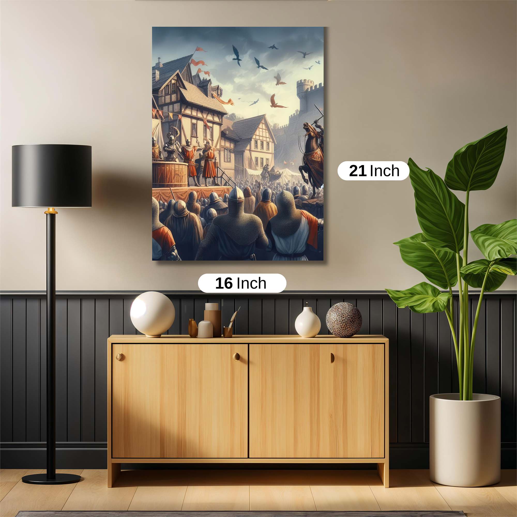 Knightly Triumph Safe Wall Magnetic / M