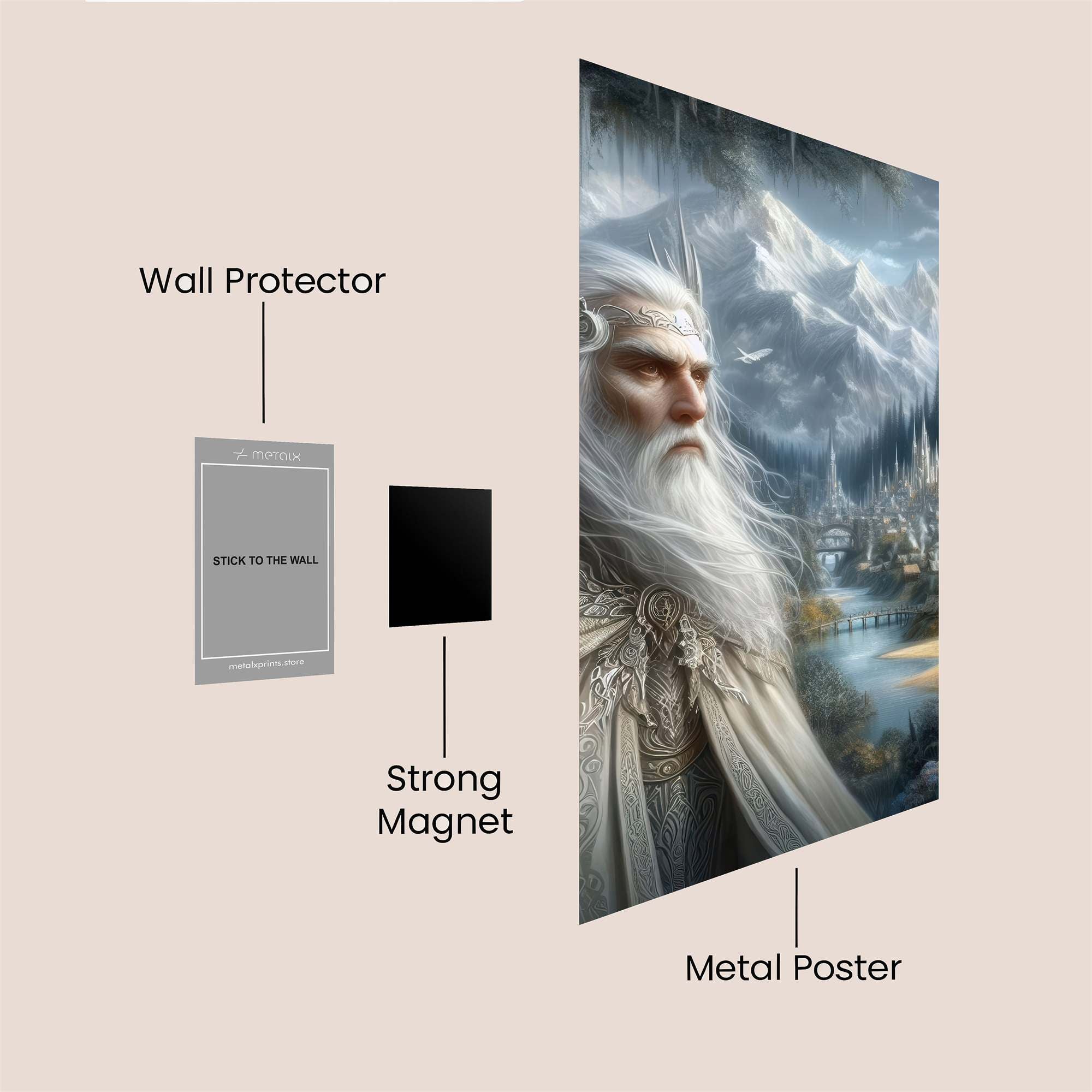 Elf Sovereign Safe Wall Magnetic / M