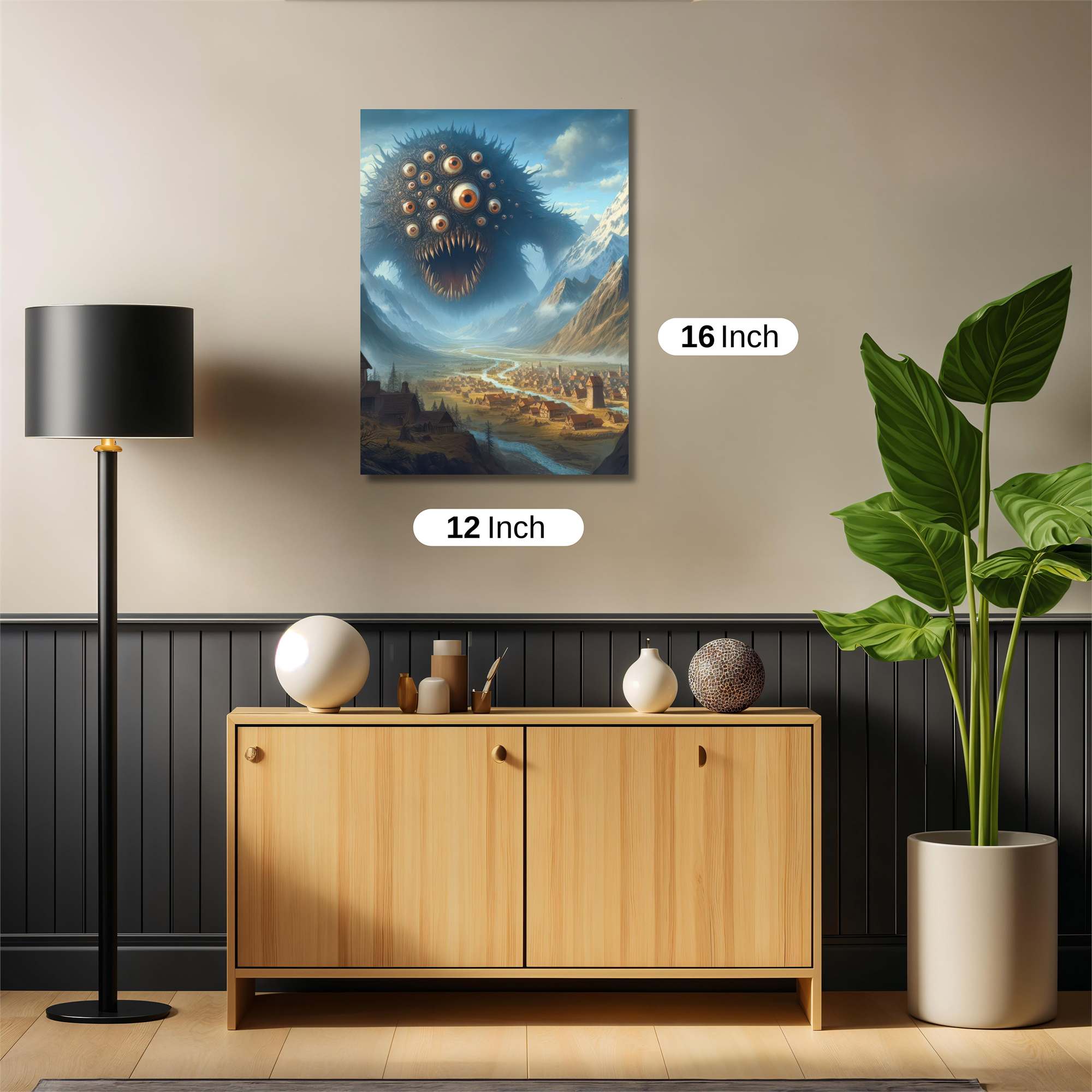 Beholder Menace Safe Wall Magnetic / M