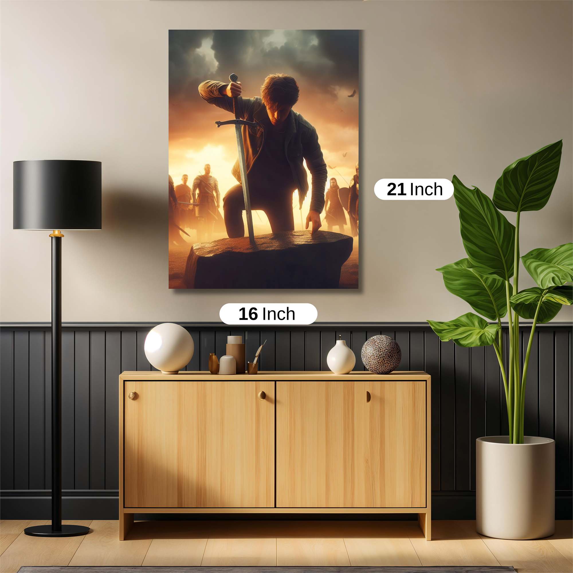 Arthur Ascends Safe Wall Magnetic / M