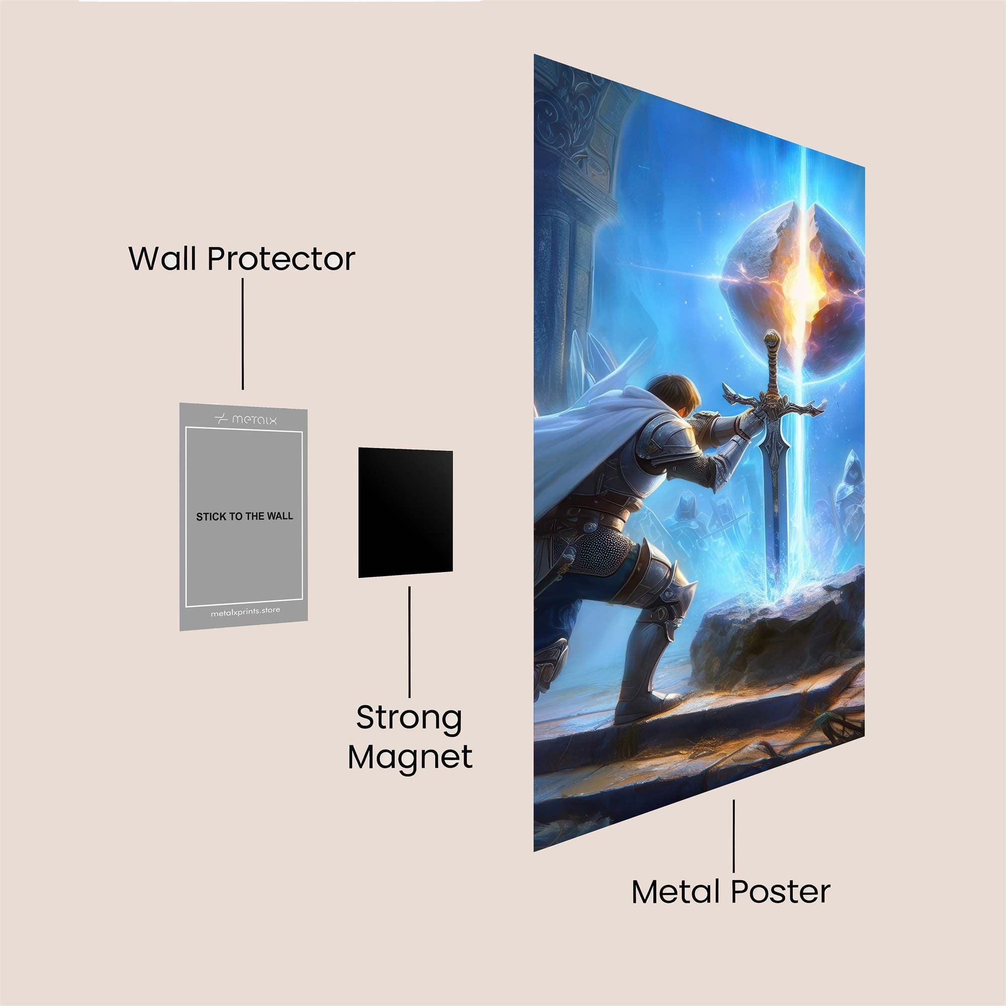 Swordbearer's Dawn Safe Wall Magnetic / M