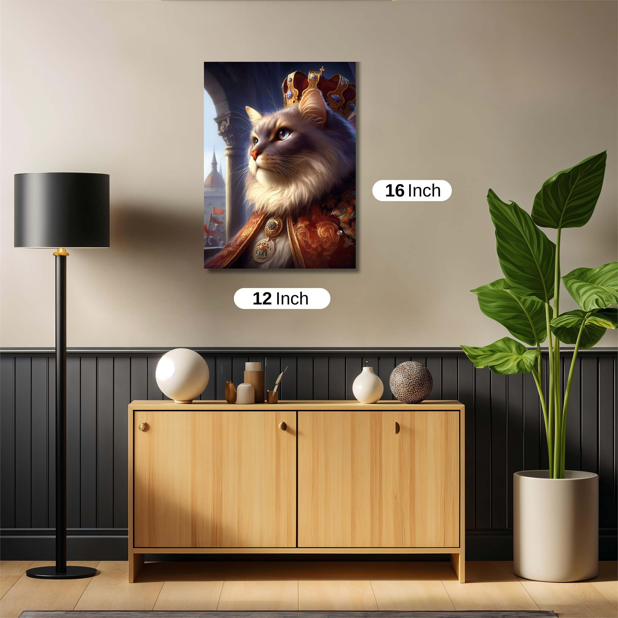 Kingly Cat Safe Wall Magnetic / M
