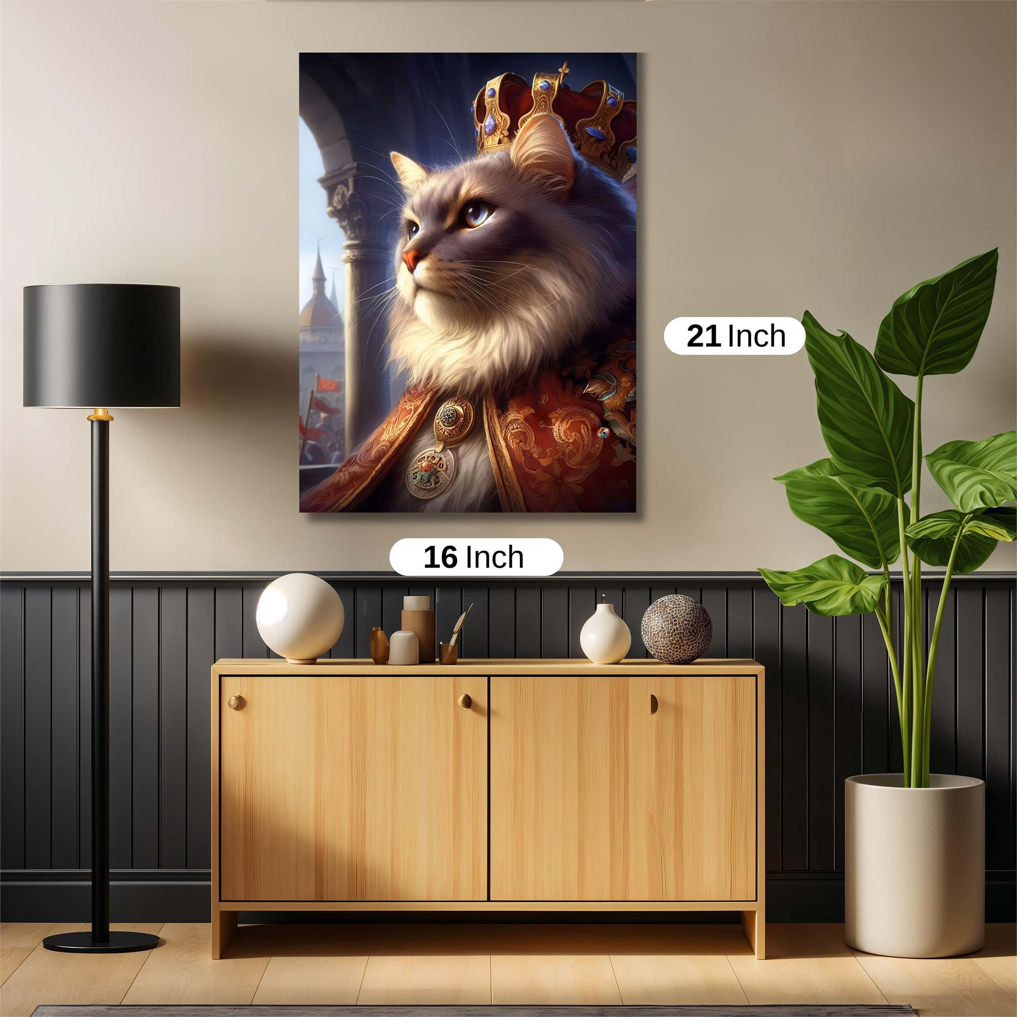 Kingly Cat Safe Wall Magnetic / M