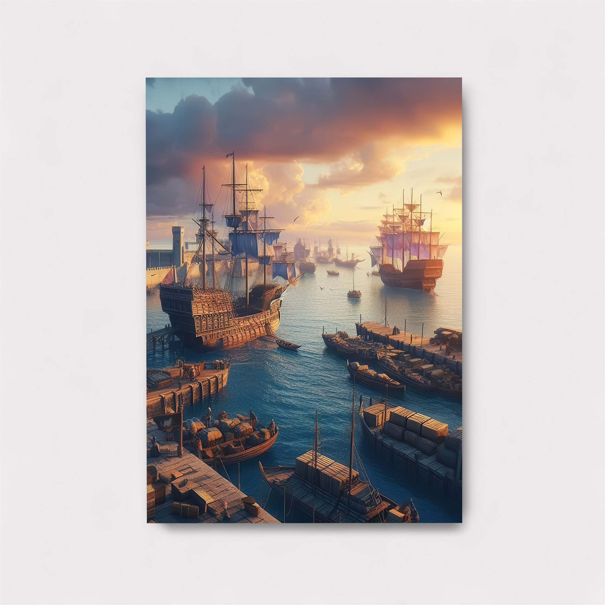 Pirate Twilight Safe Wall Magnetic / M