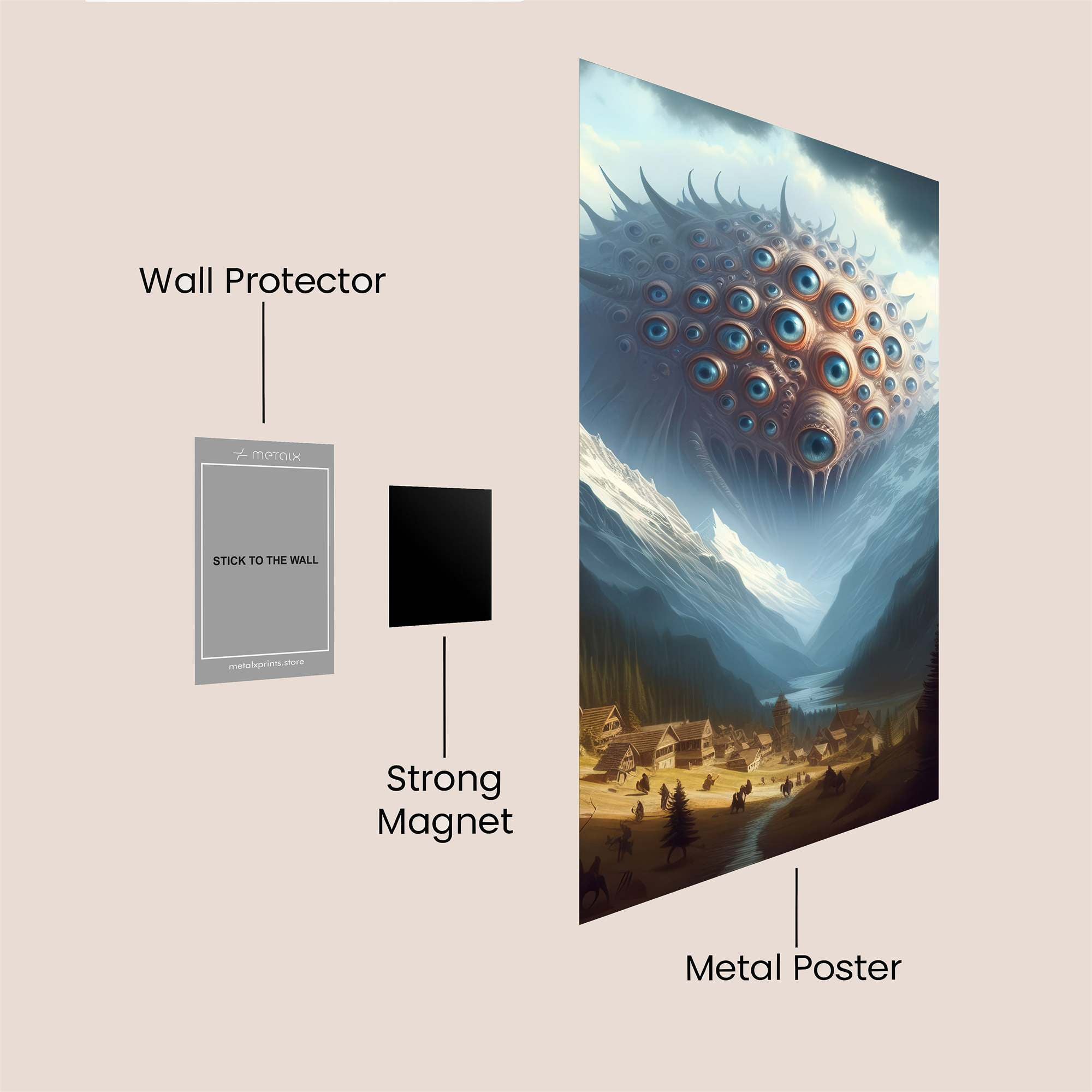 Eldritch Vigil Safe Wall Magnetic / M