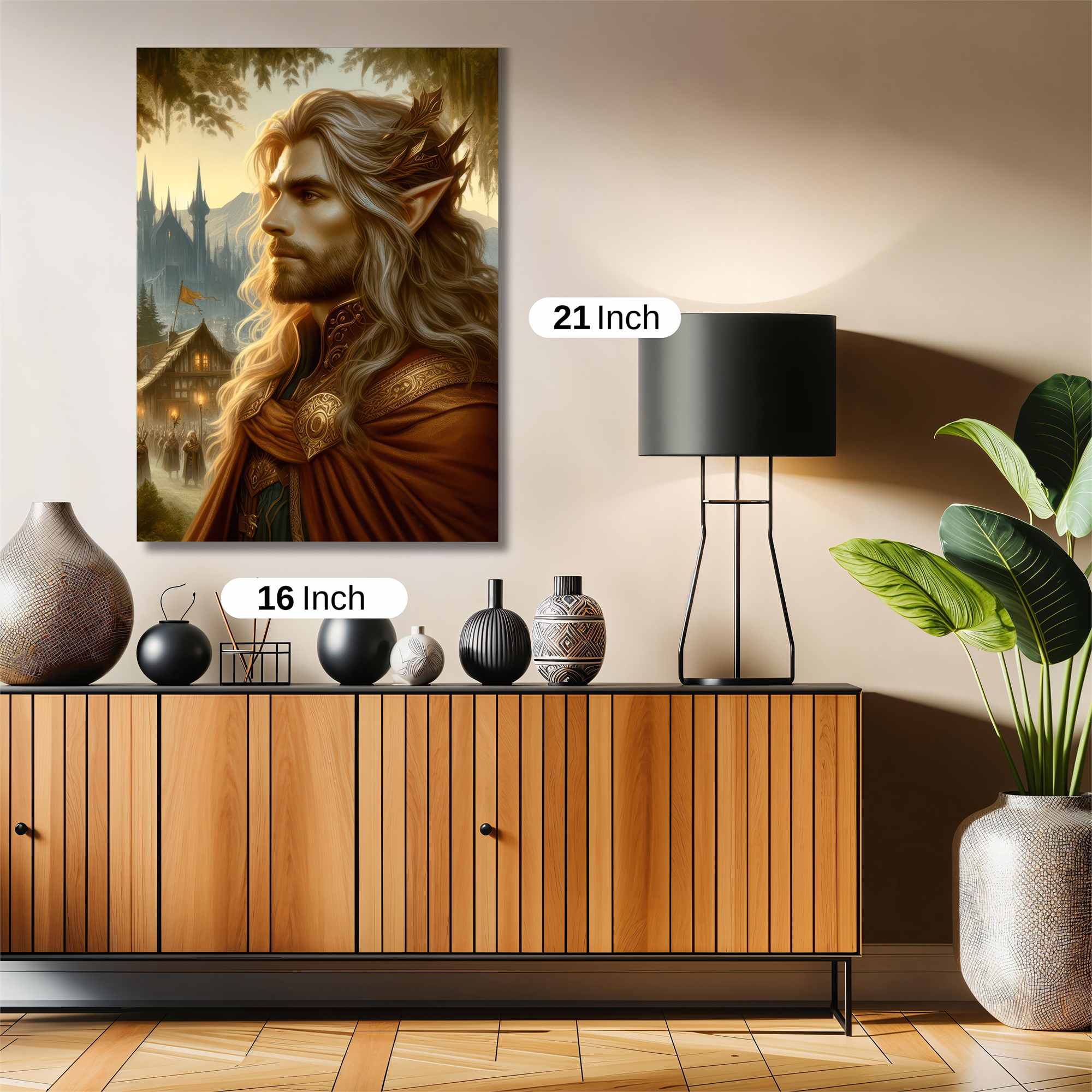 Elven Serenity Safe Wall Magnetic / M