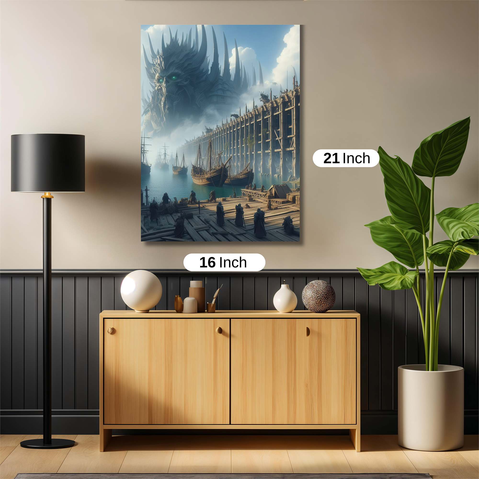 Froggy Whimsy Safe Wall Magnetic / M