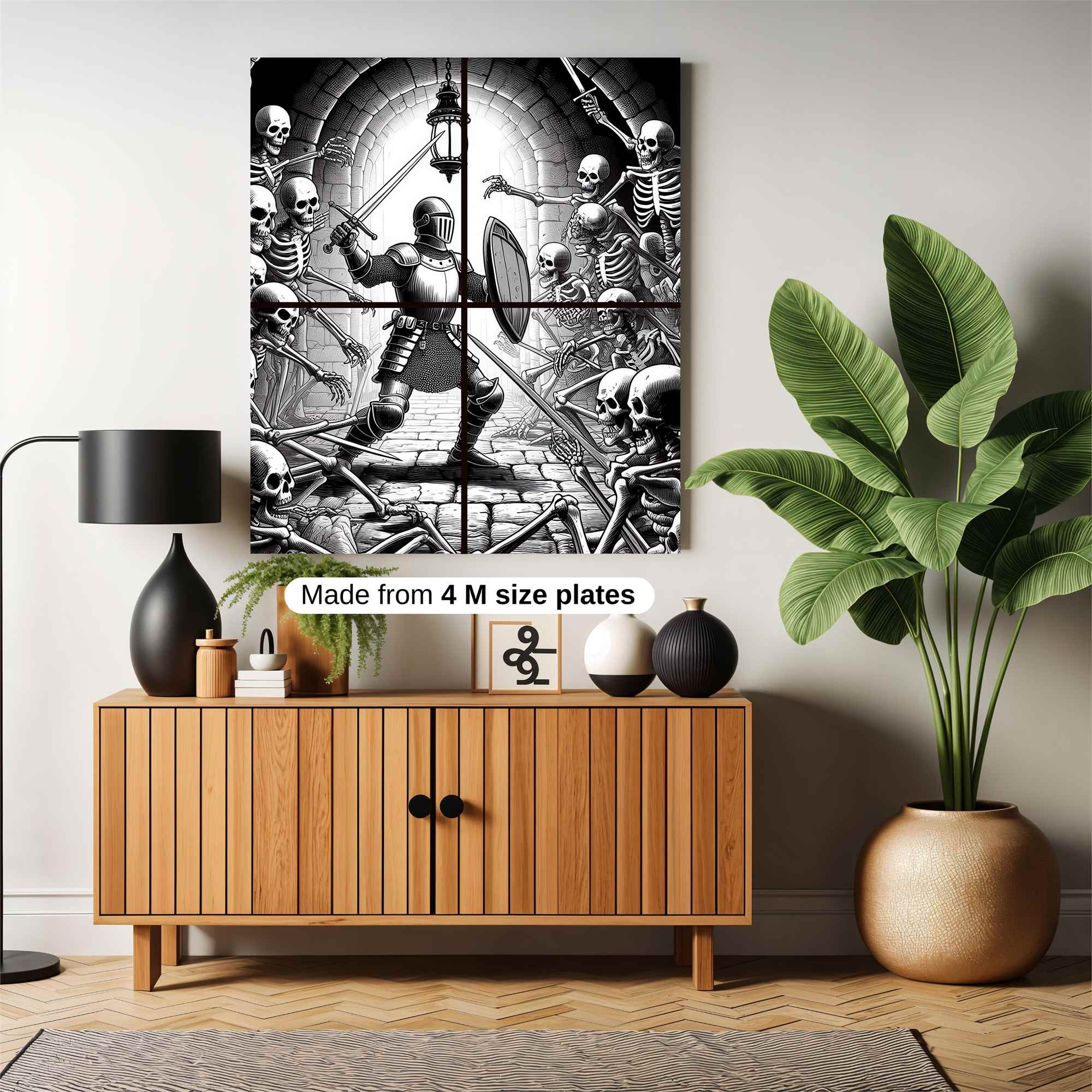 Knight Undaunted Safe Wall Magnetic / M