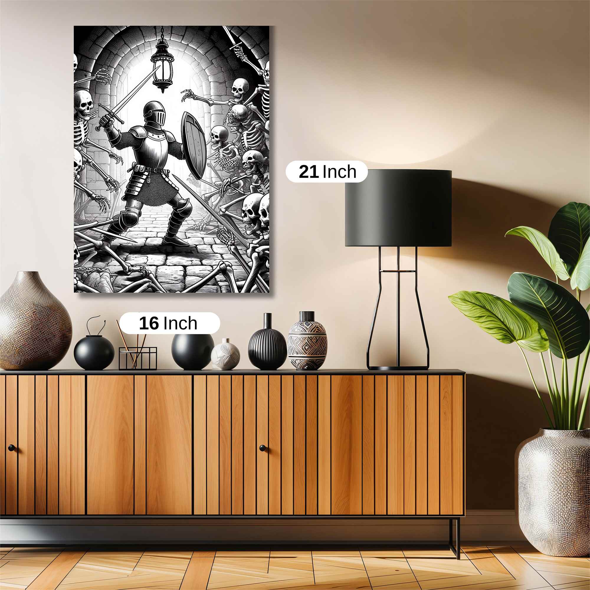 Knight Undaunted Safe Wall Magnetic / M