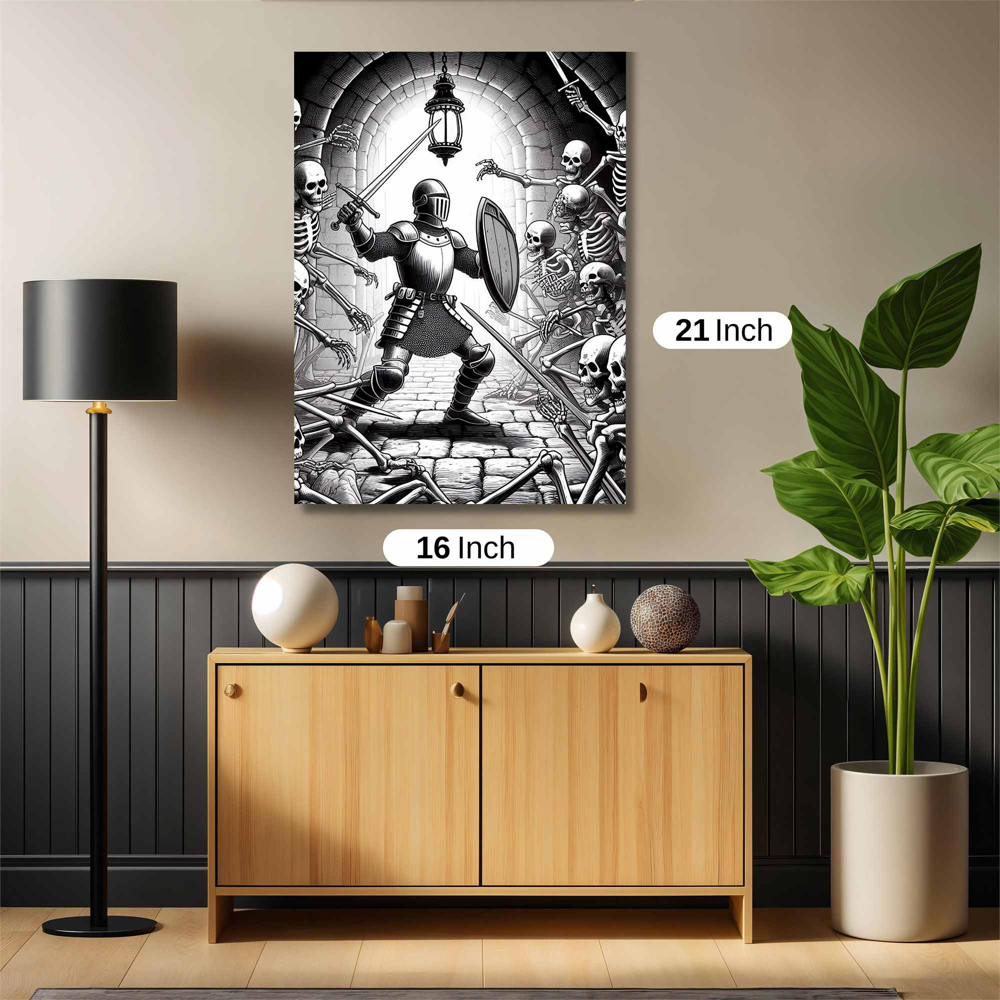 Knight Undaunted Safe Wall Magnetic / M