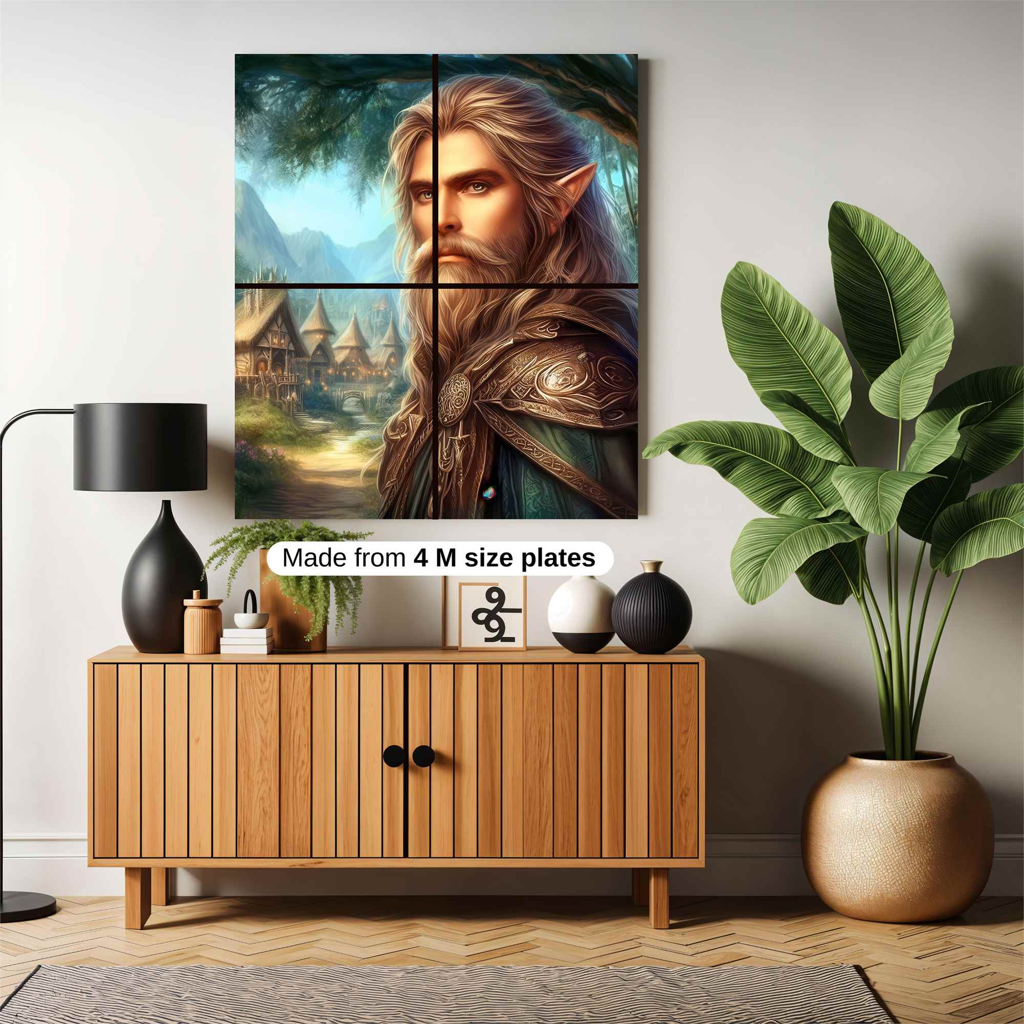 Elven Serenity Safe Wall Magnetic / M