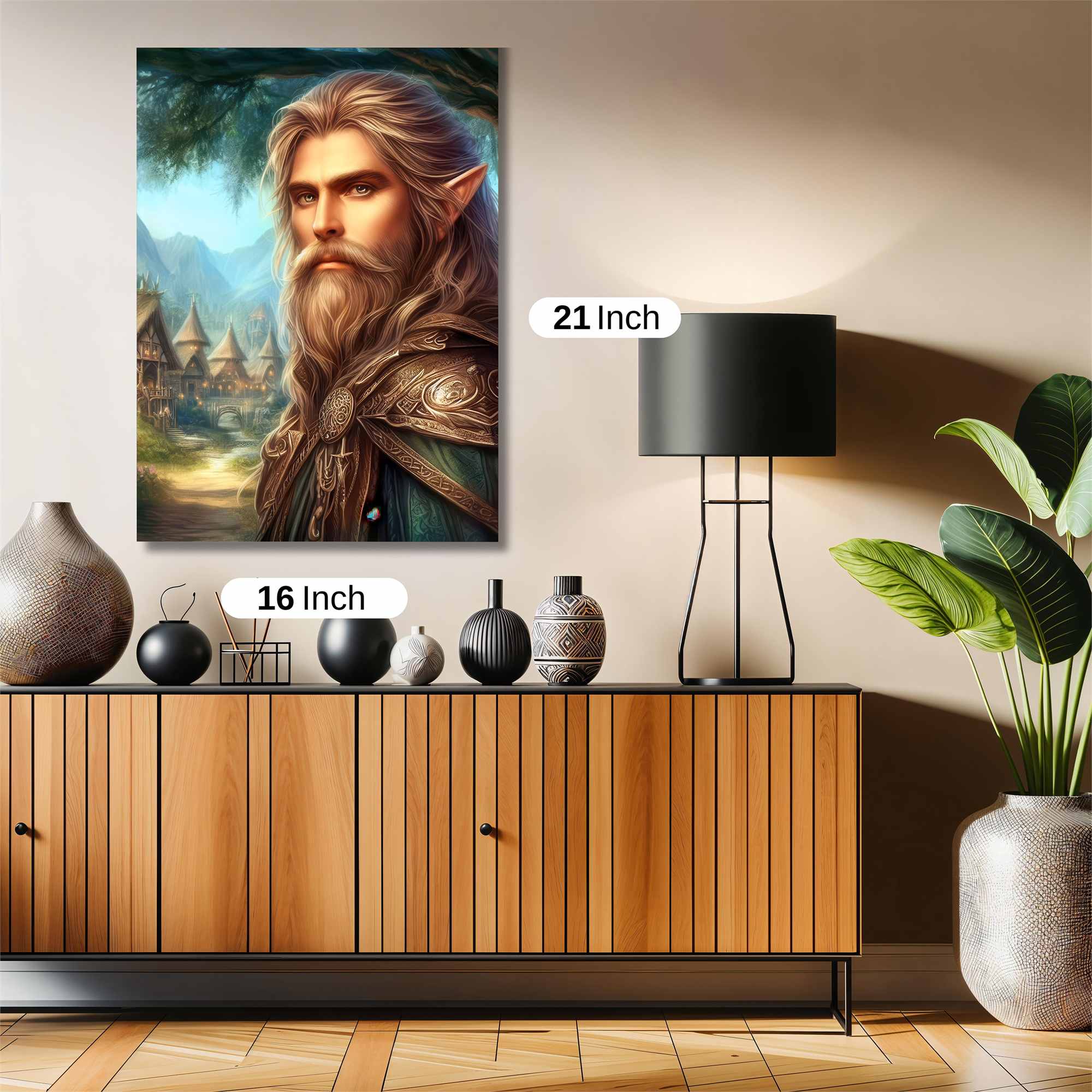 Elven Serenity Safe Wall Magnetic / M