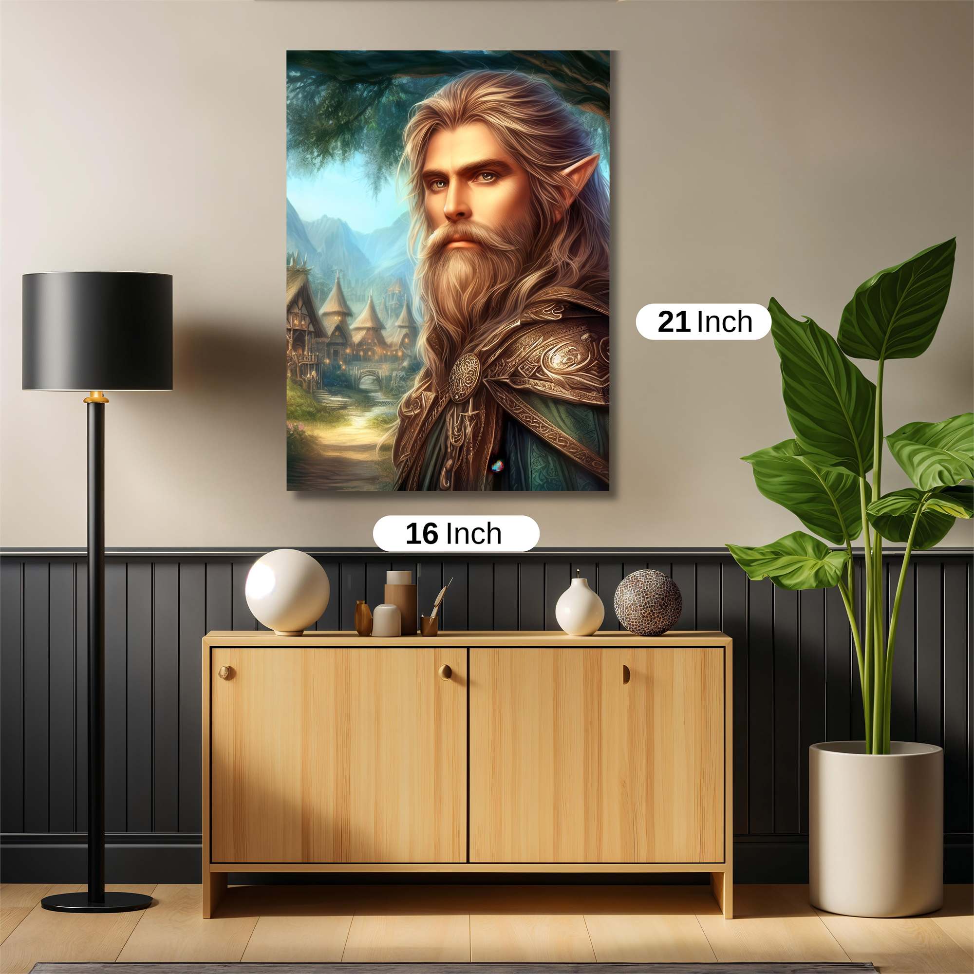 Elven Serenity Safe Wall Magnetic / M
