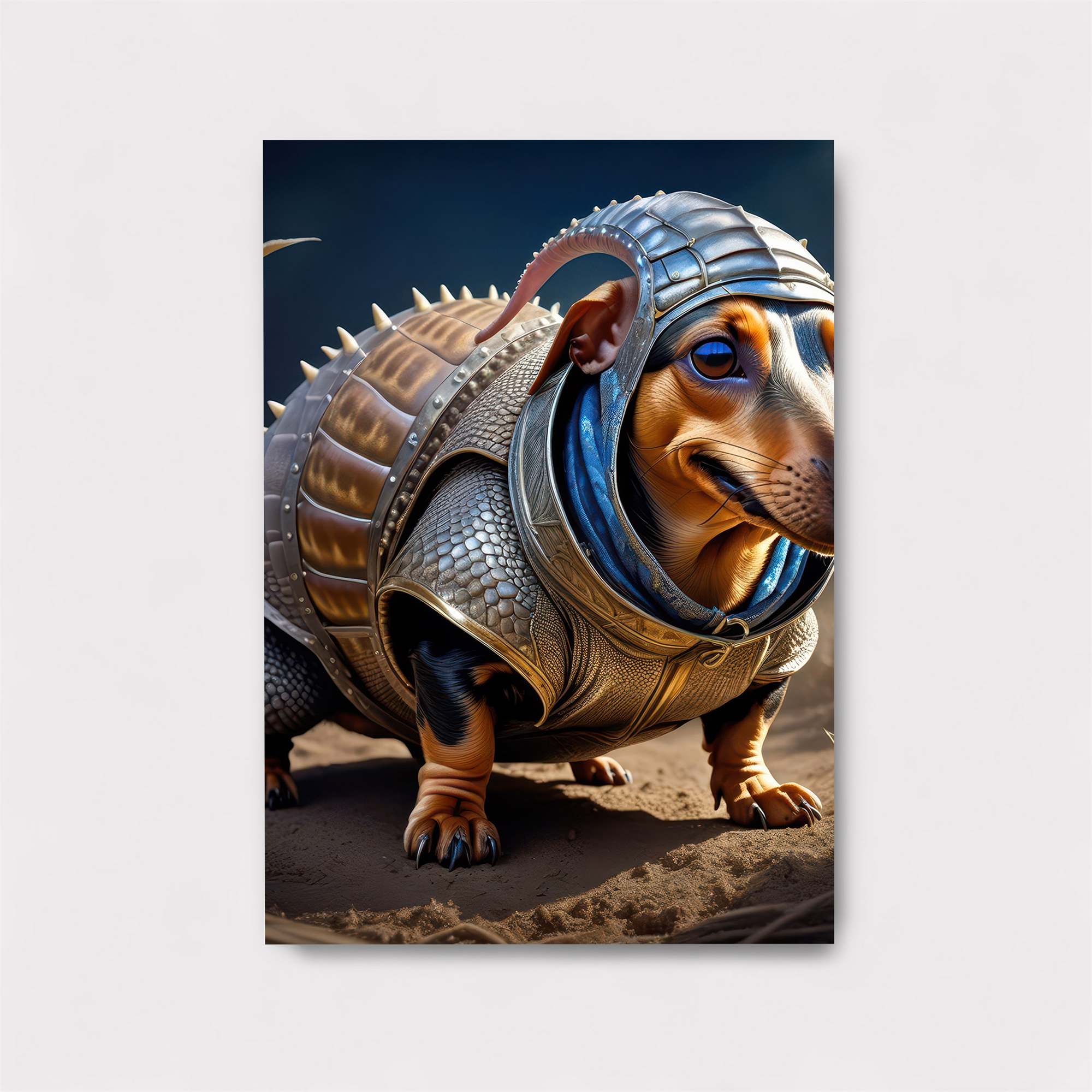 Dachshund Defender Safe Wall Magnetic / M