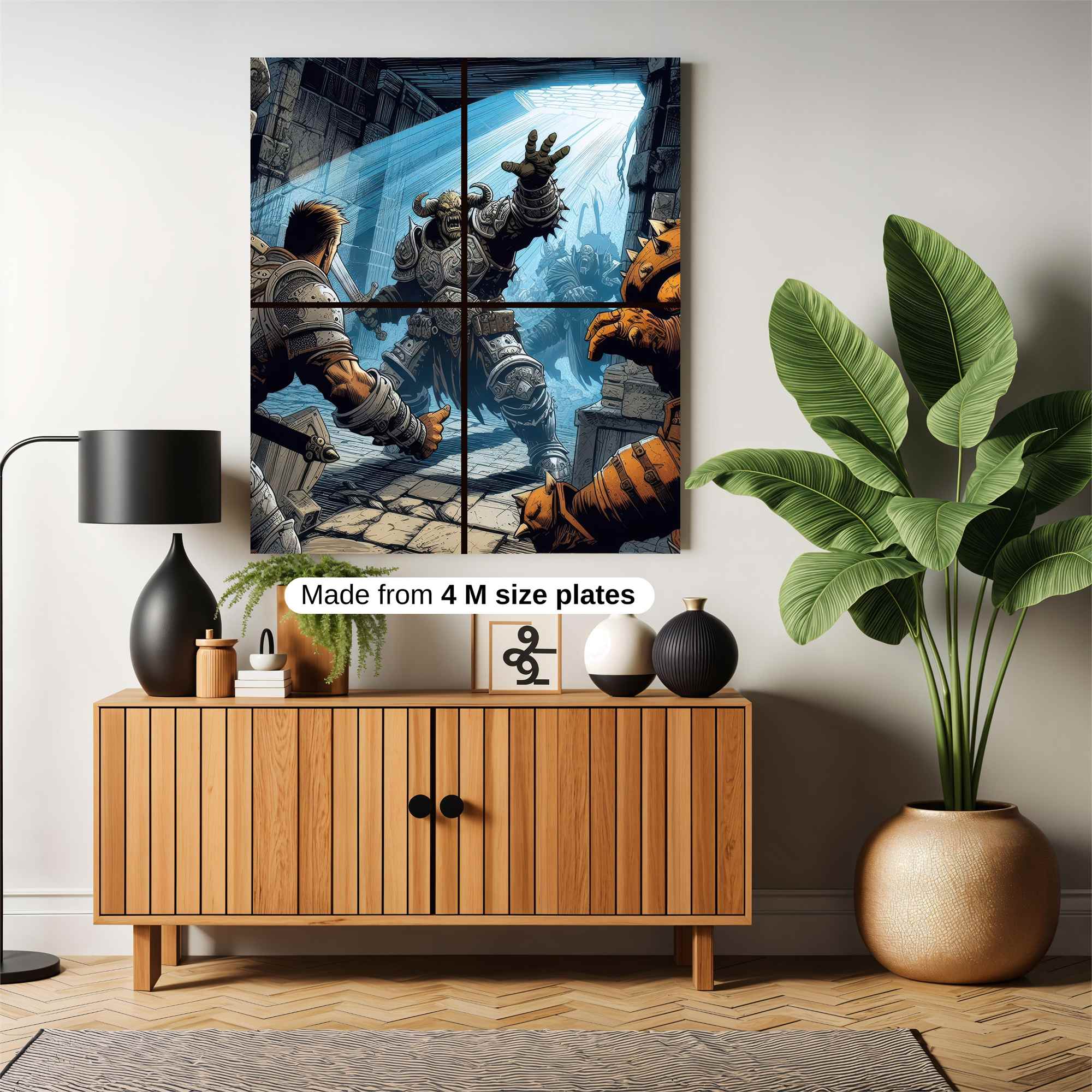 Minotaur Menace Safe Wall Magnetic / M