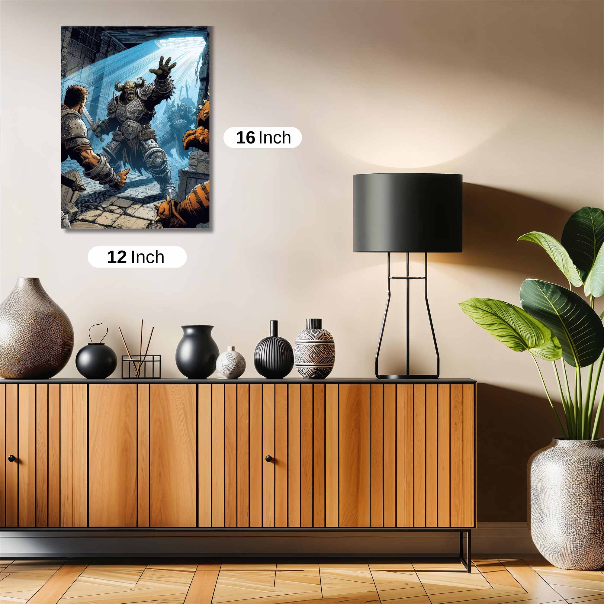 Minotaur Menace Safe Wall Magnetic / M