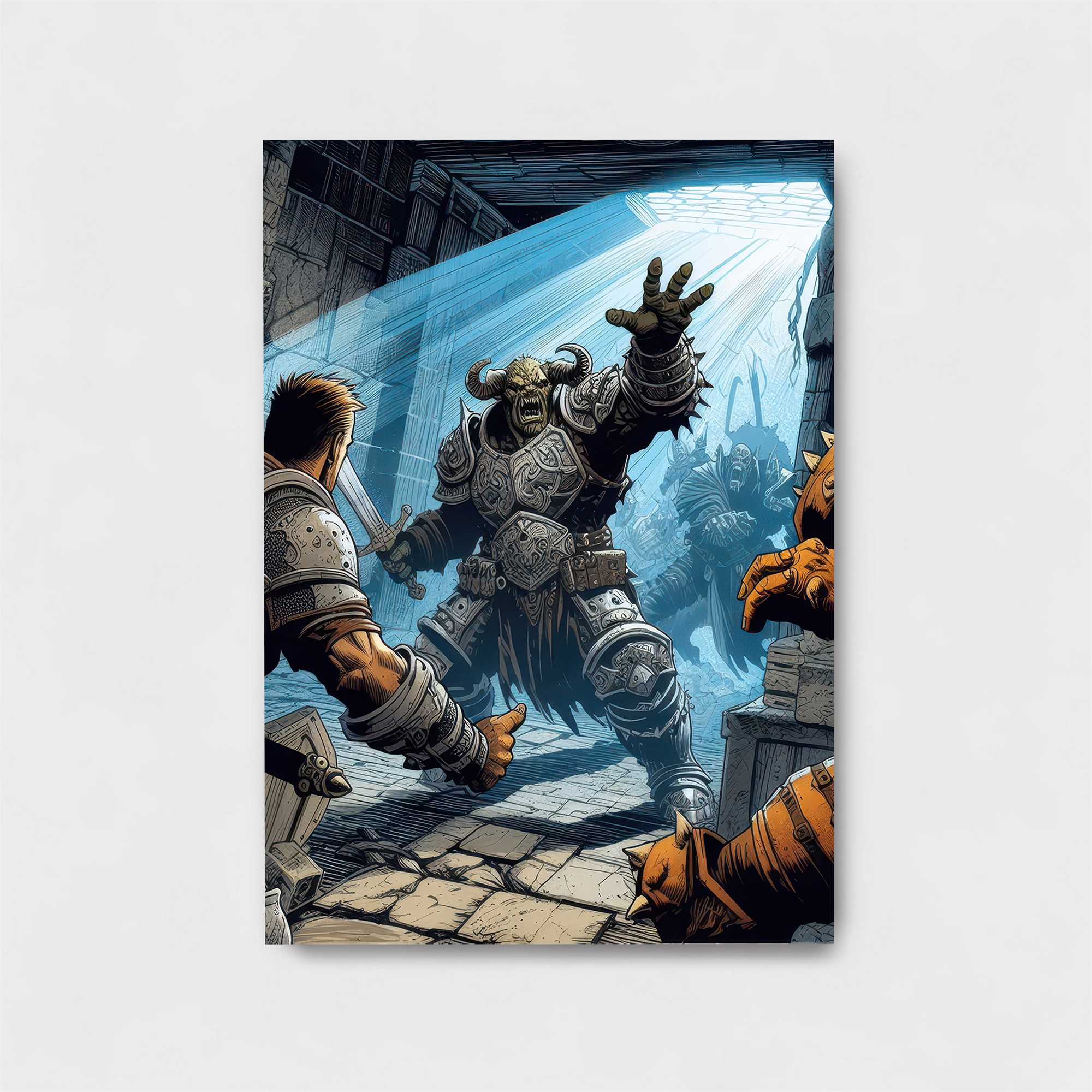 Minotaur Menace Safe Wall Magnetic / M