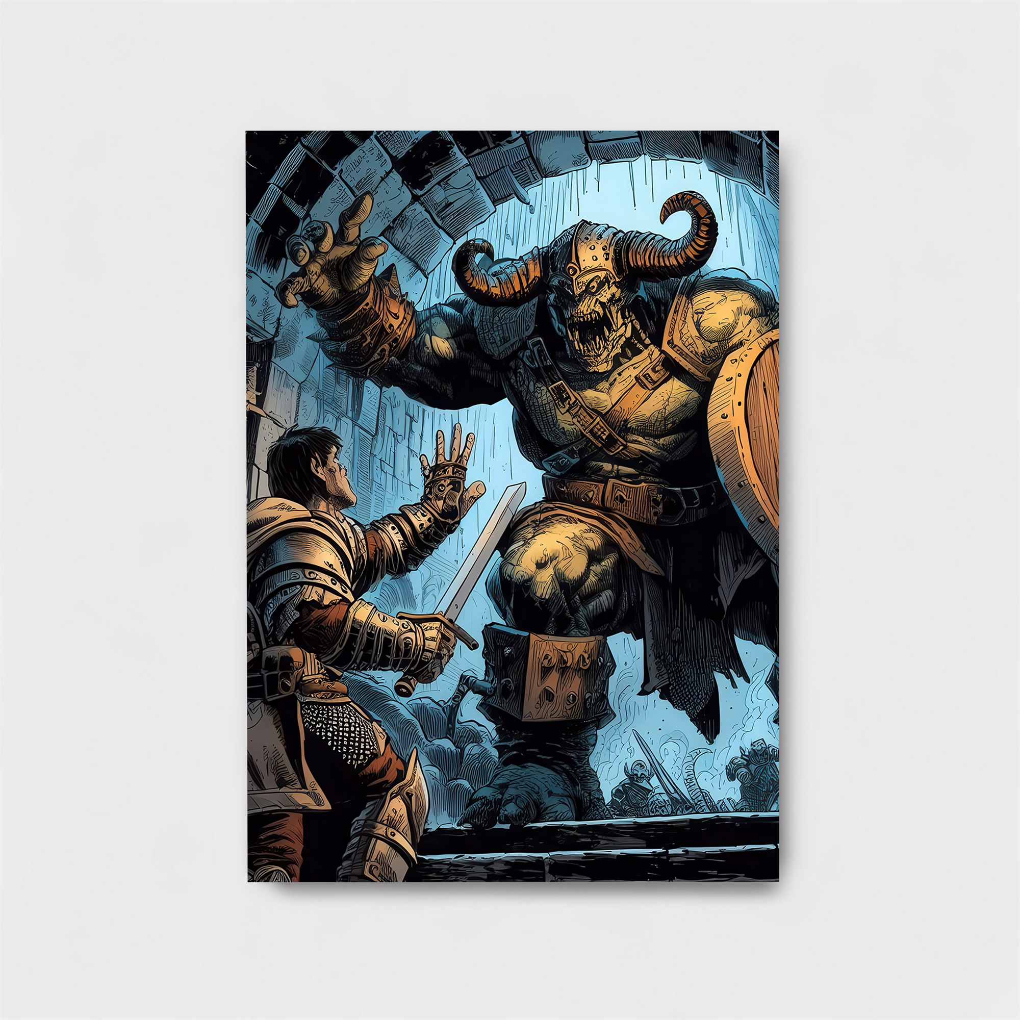 Minotaur Menace Safe Wall Magnetic / M