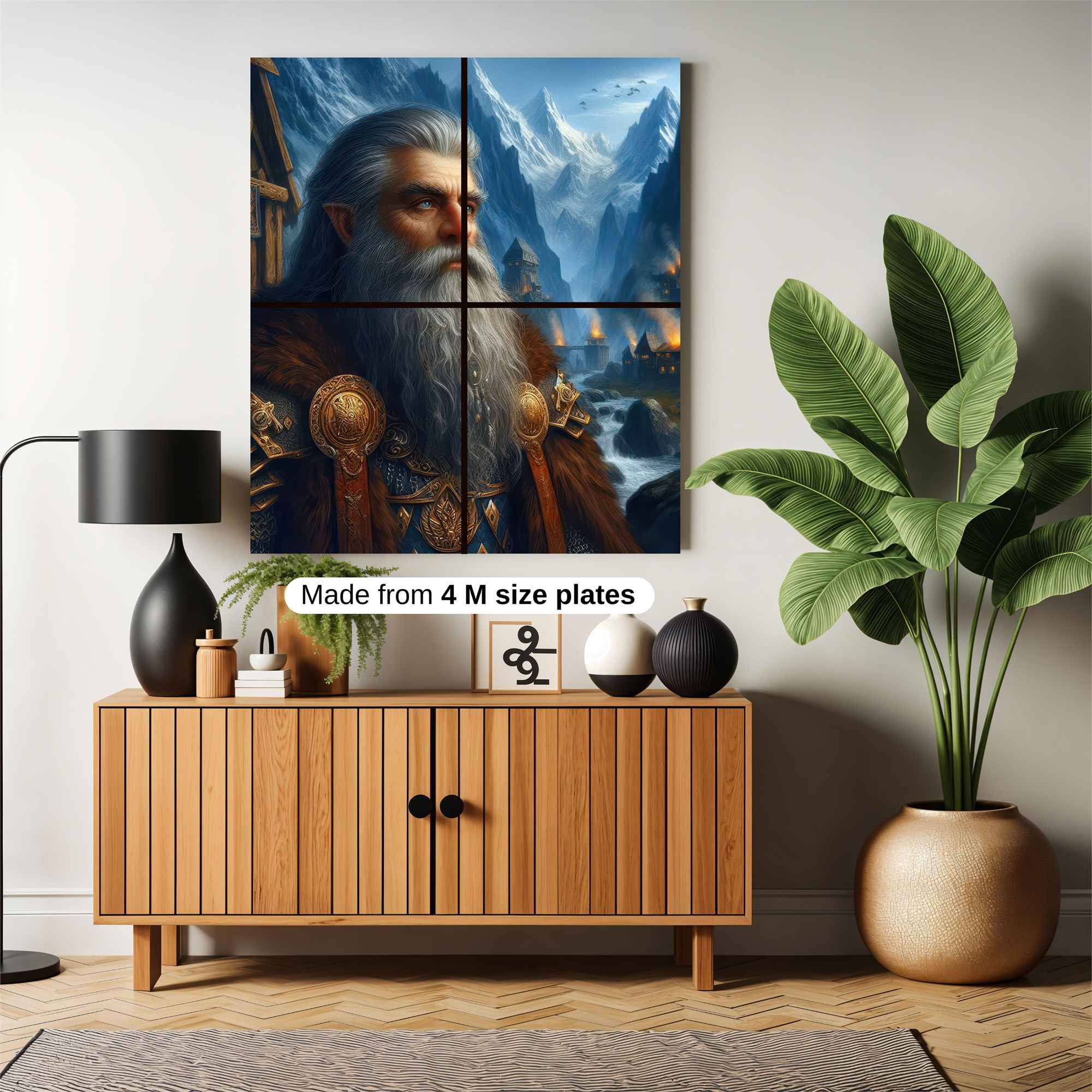 Elven Sentinel Safe Wall Magnetic / M