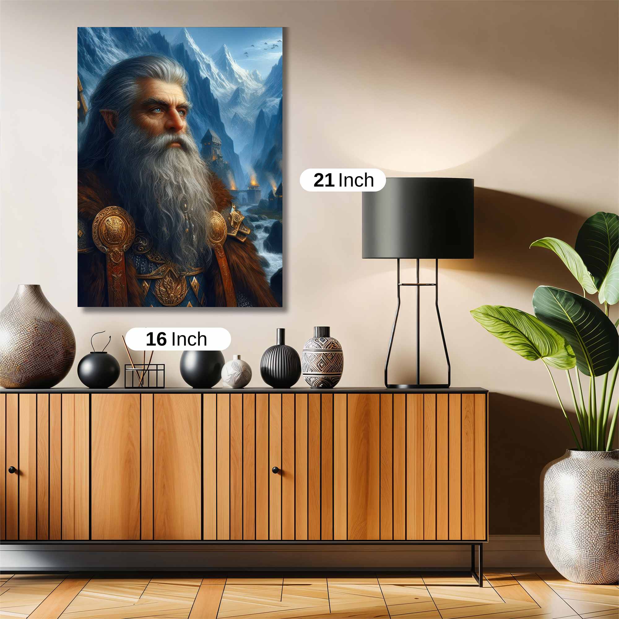 Elven Sentinel Safe Wall Magnetic / M