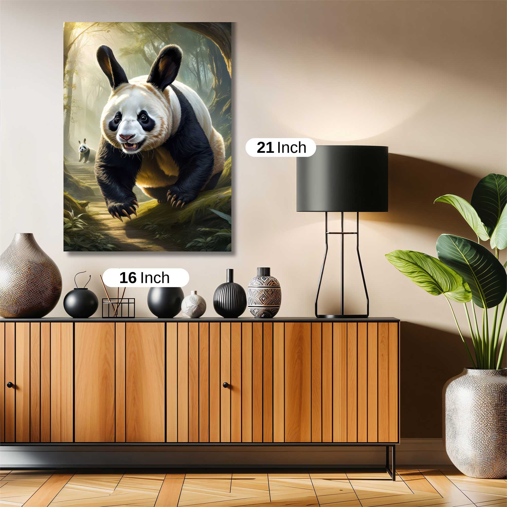Panda Quest Safe Wall Magnetic / M
