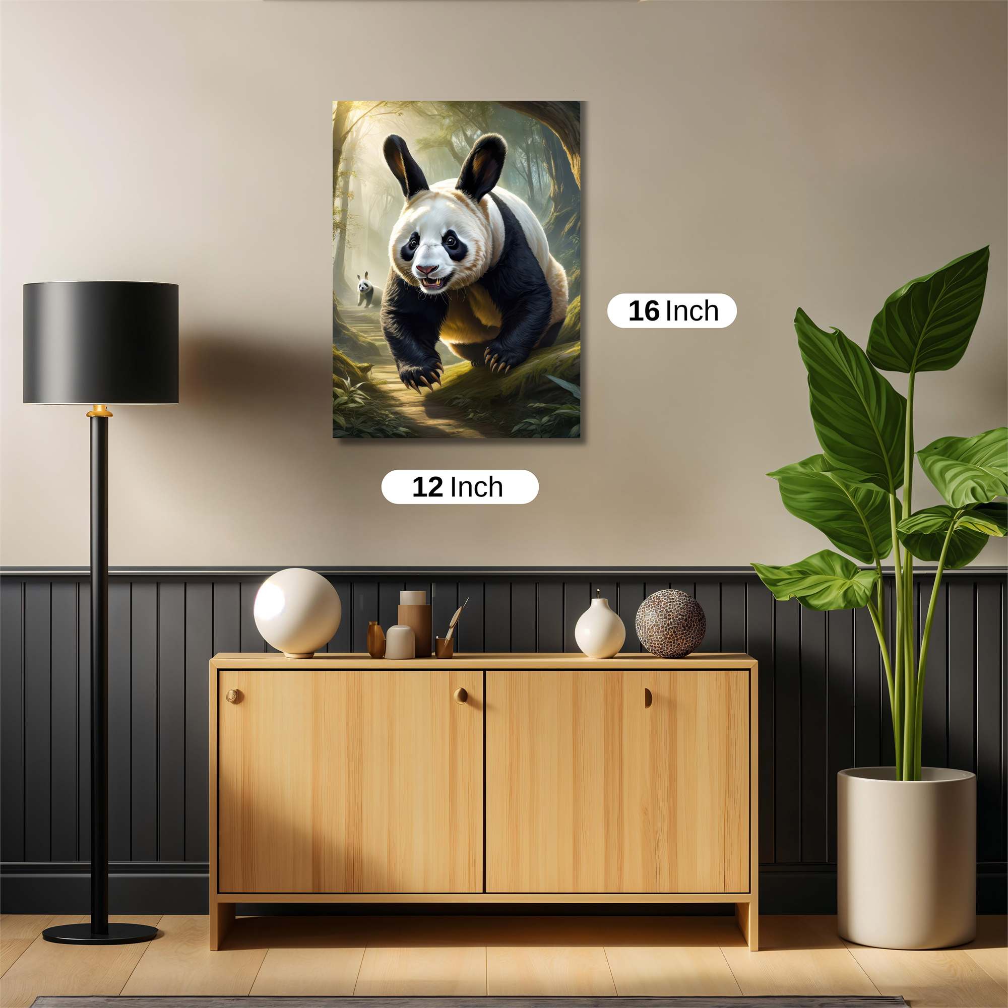 Panda Quest Safe Wall Magnetic / M