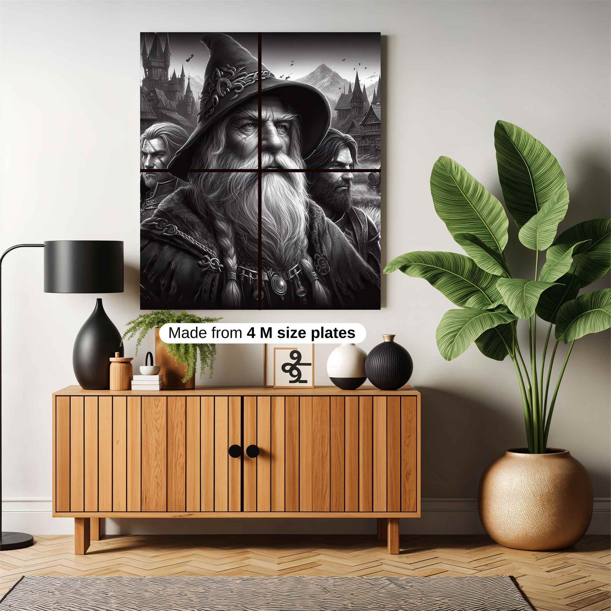 Gandalf Enigmatic Safe Wall Magnetic / M