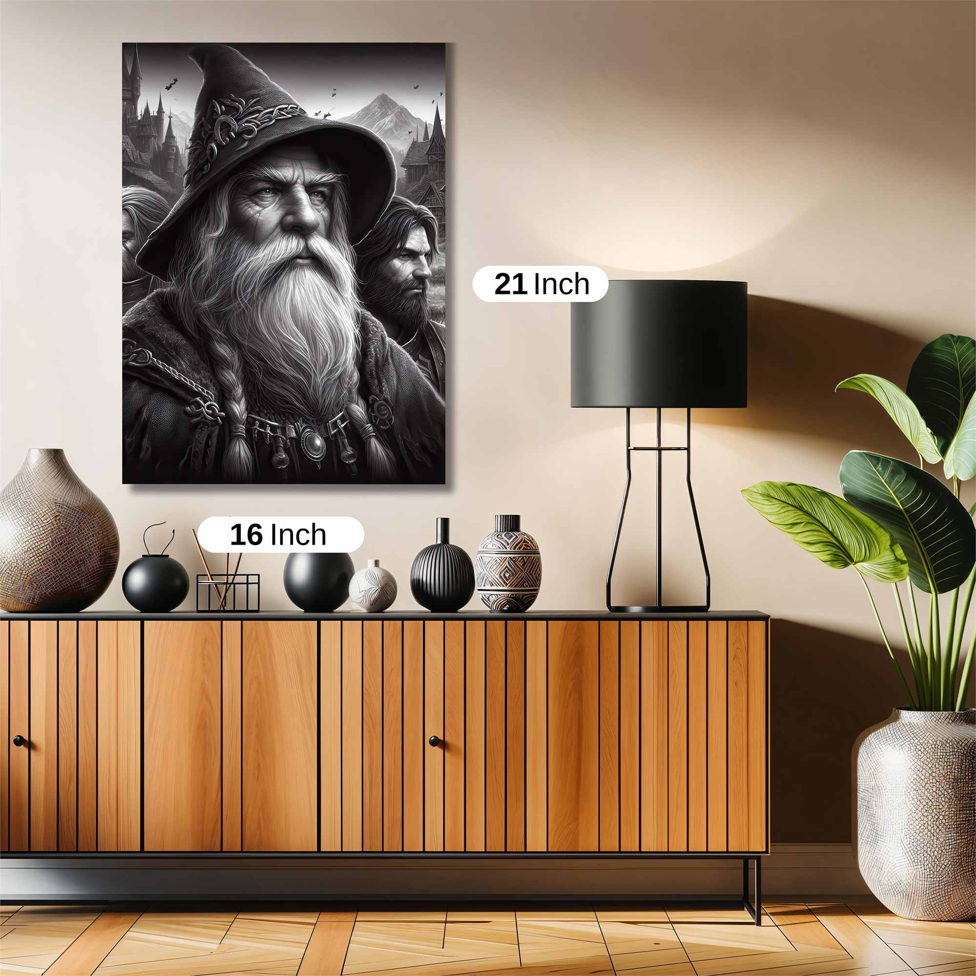 Gandalf Enigmatic Safe Wall Magnetic / M